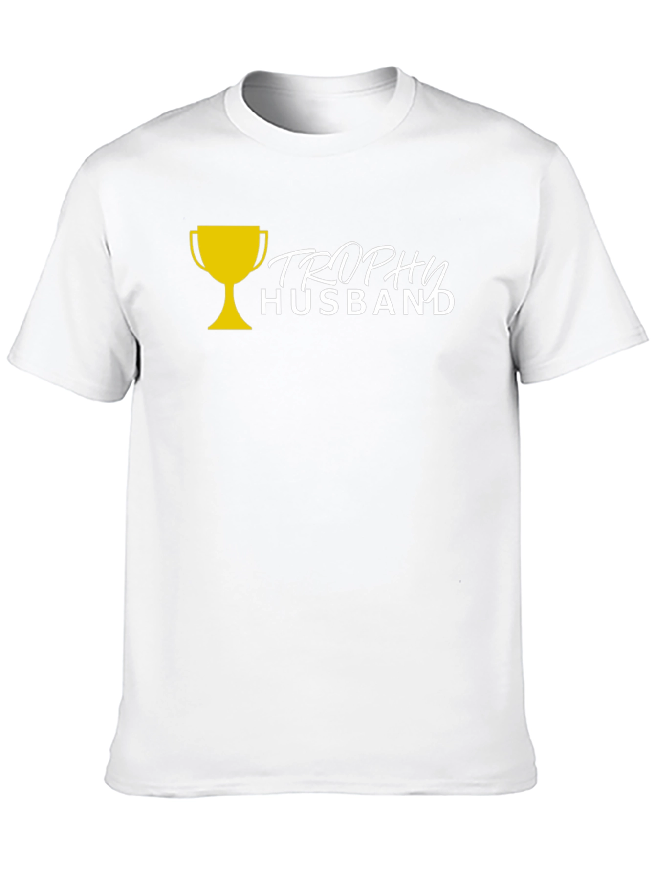 Trophy Husband Graphic Tee - Novelty T-Shirt