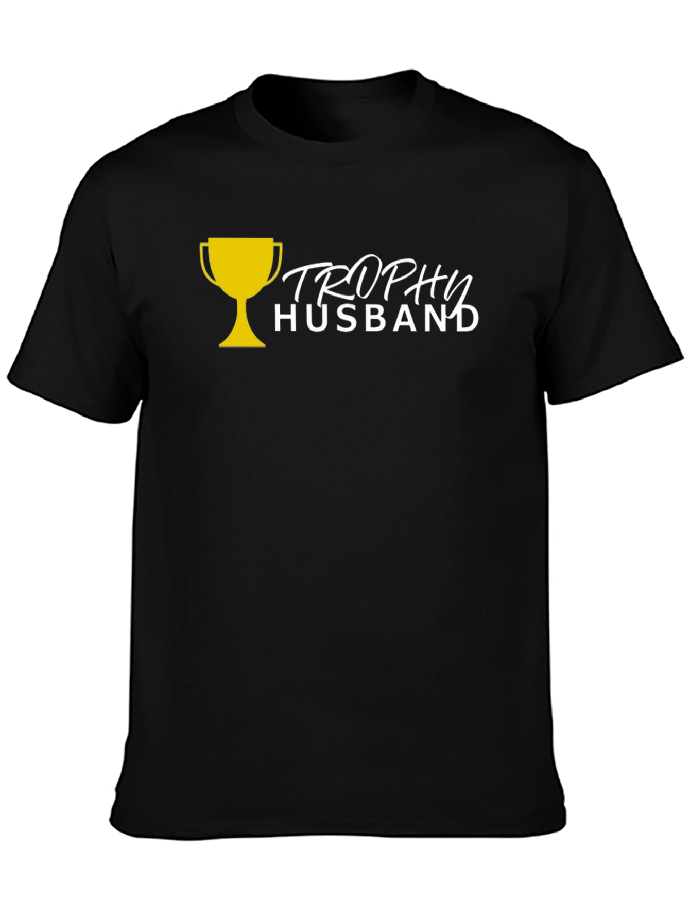 Trophy Husband Graphic Tee - Novelty T-Shirt