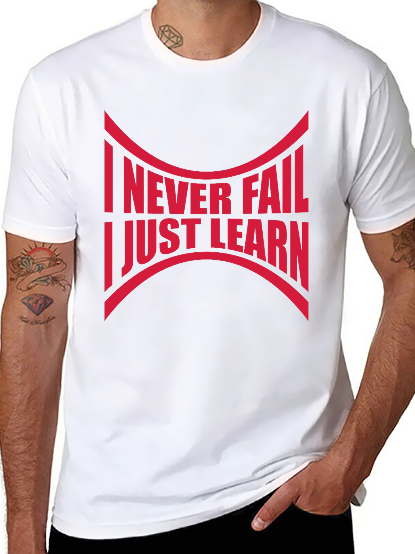 Never Fail Just Learn T-Shirt