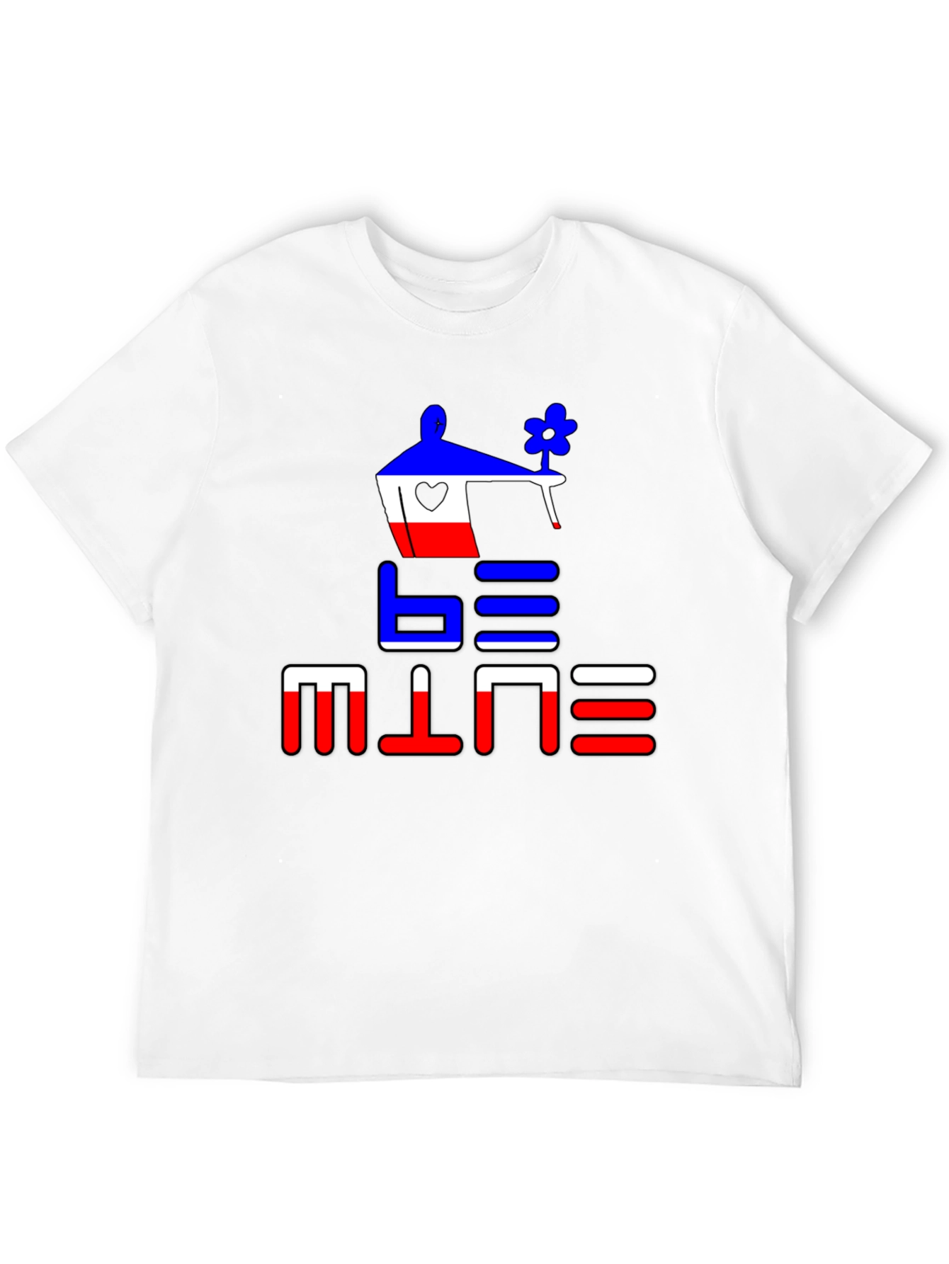 Be Mine Graphic Tee - Black Cotton
