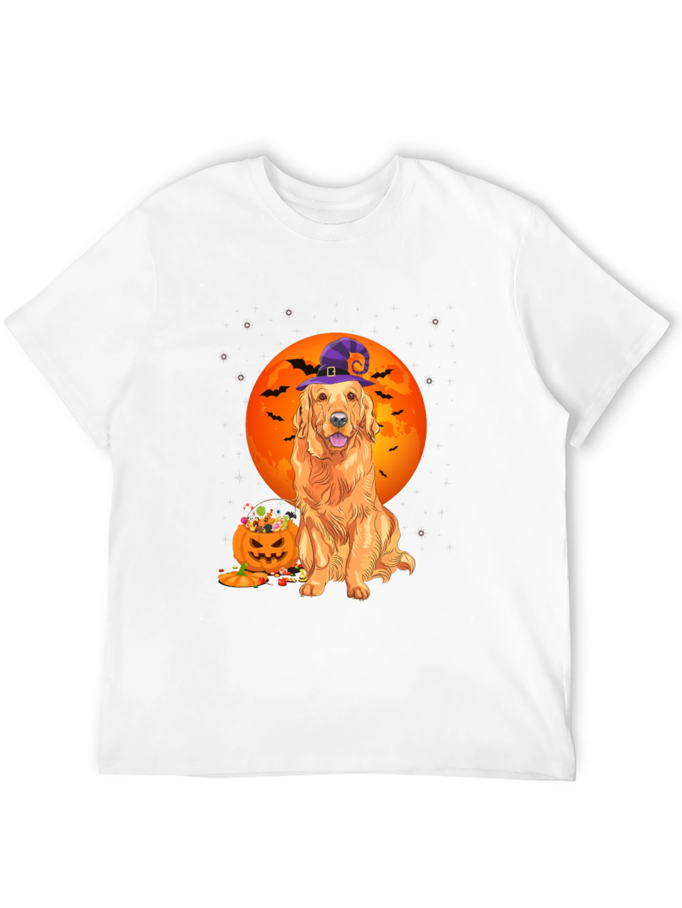 Halloween Golden Retriever T-Shirt