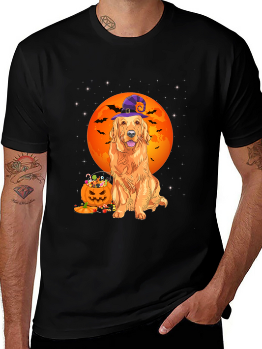 Halloween Golden Retriever T-Shirt