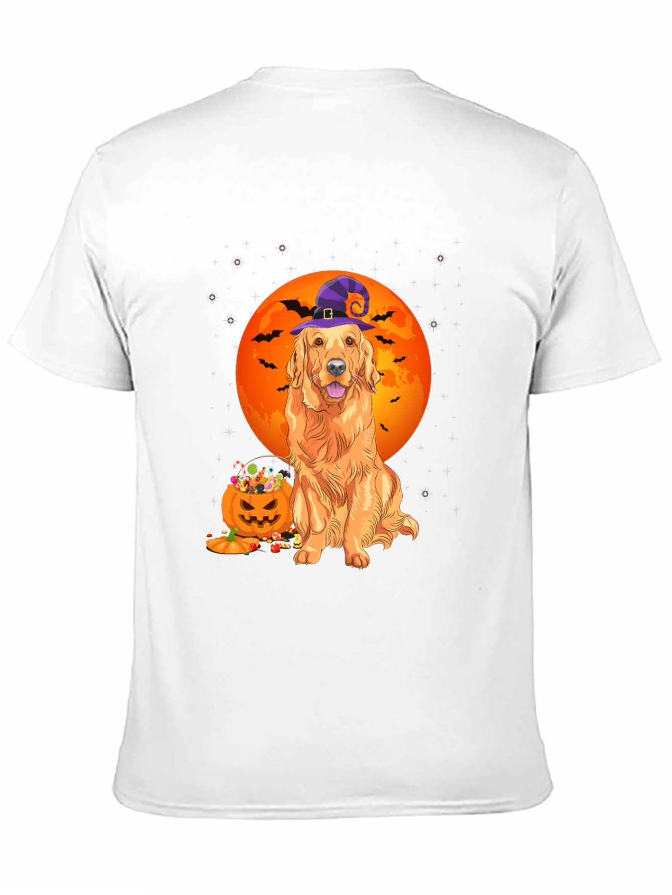 Halloween Golden Retriever T-Shirt