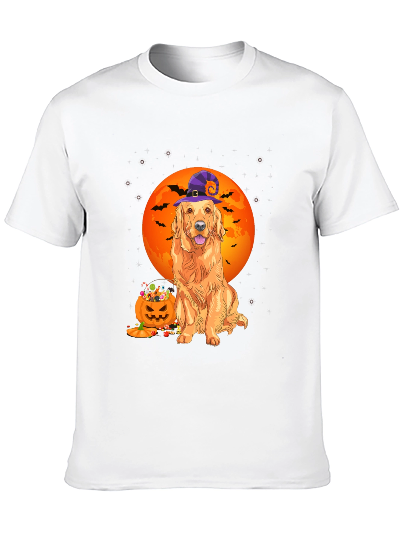 Halloween Golden Retriever T-Shirt