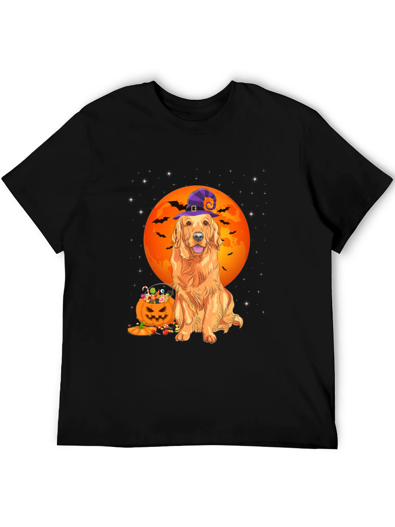 Halloween Golden Retriever T-Shirt
