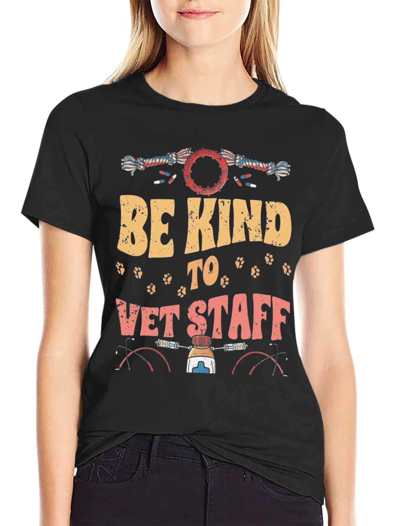 Be Kind to Vet Staff T-Shirt