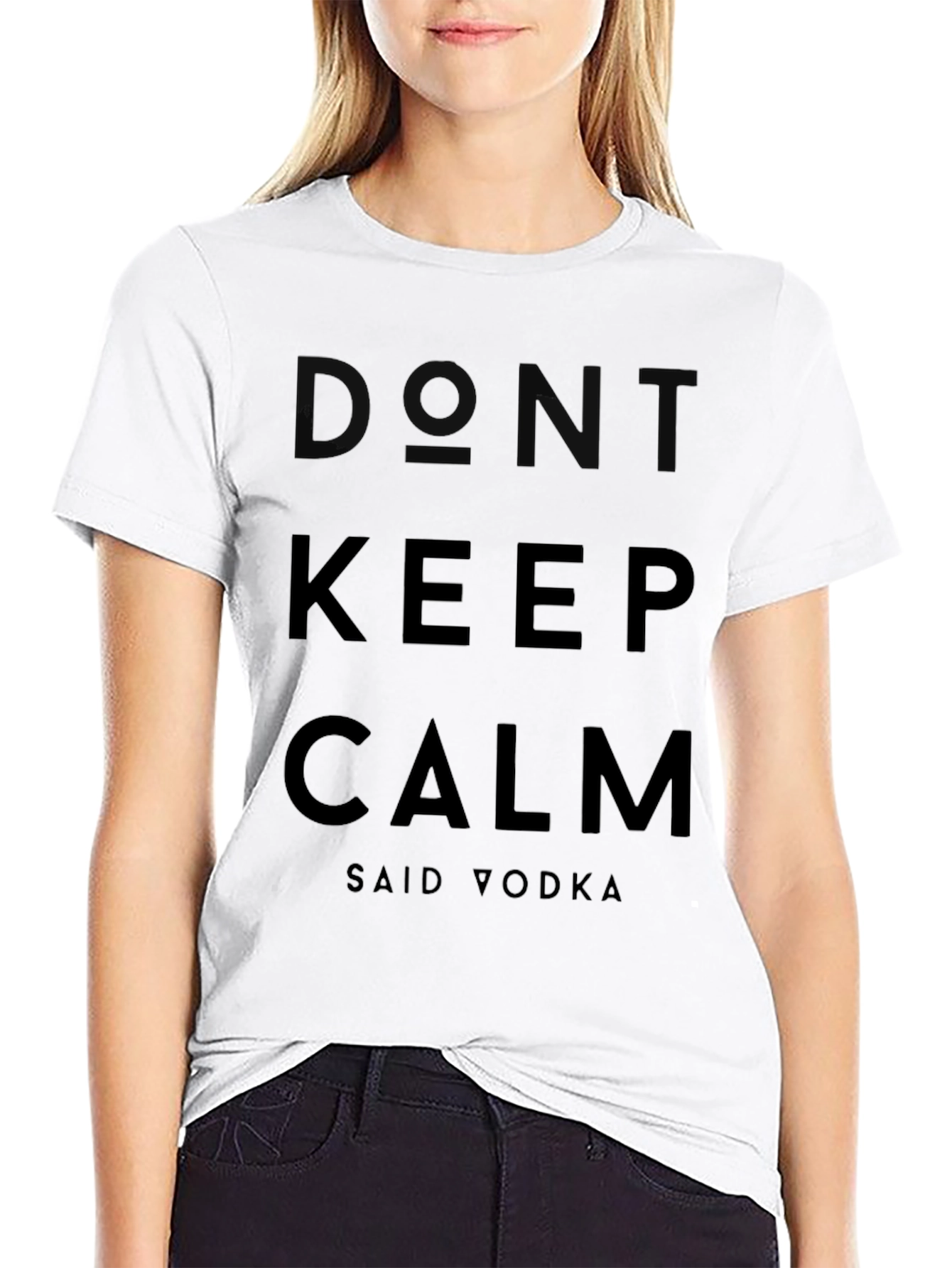 Dont Keep Calm Said Vodka Black T-Shirt