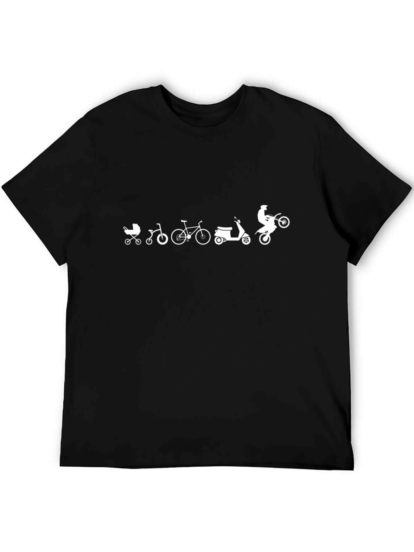 Evolution of Ride Black T-Shirt