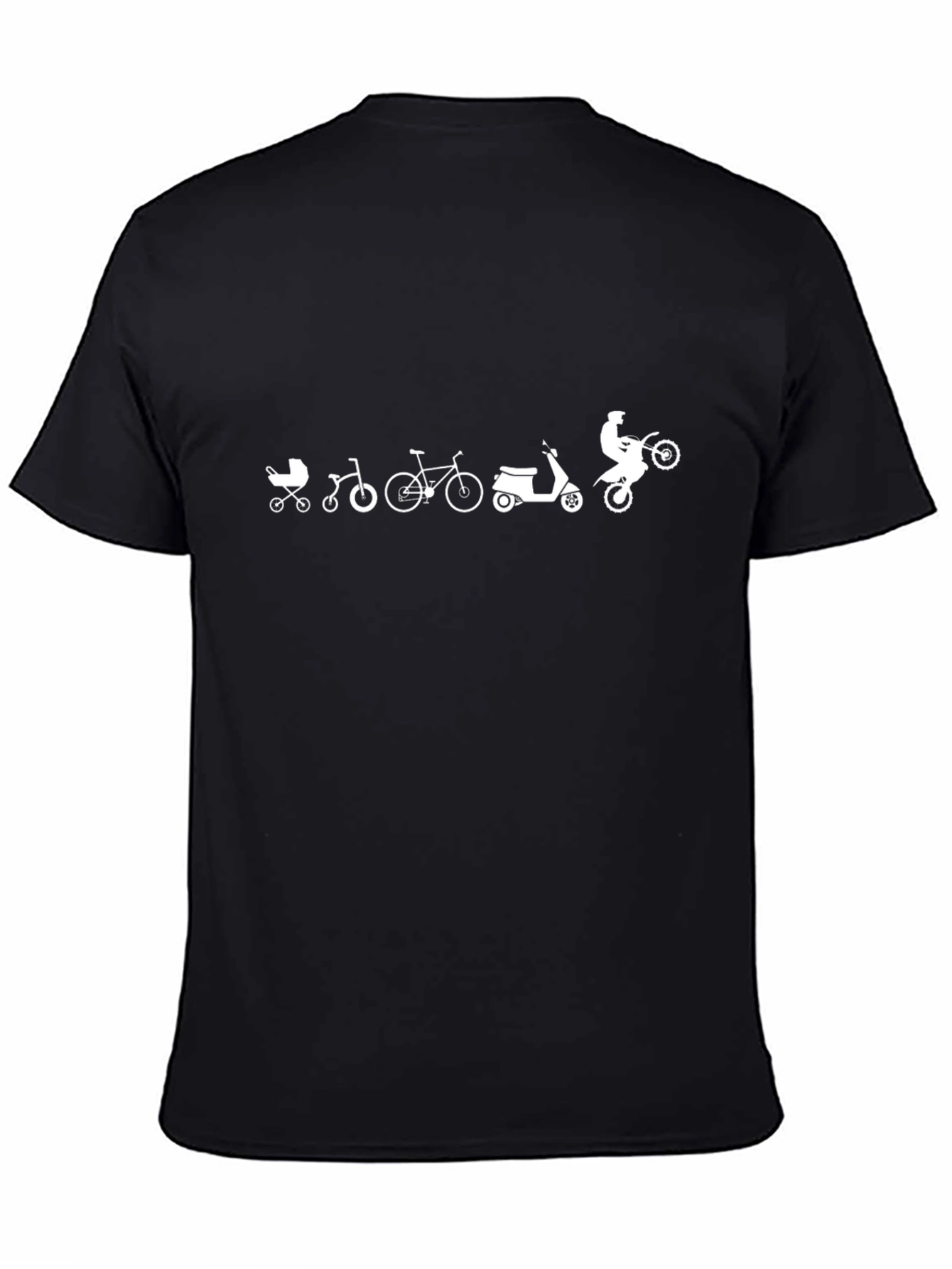 Evolution of Ride Black T-Shirt