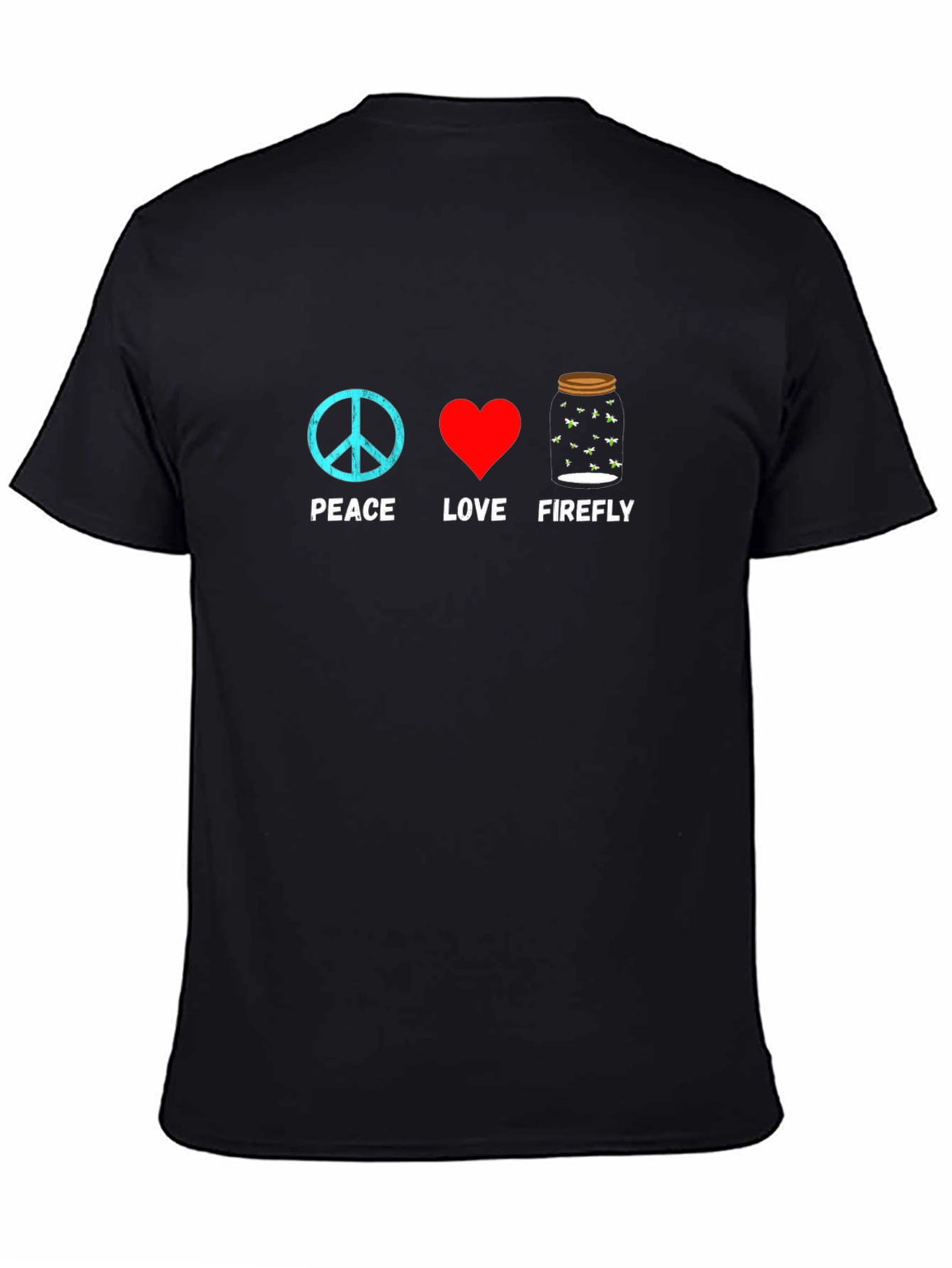 Peace Love Firefly Graphic T-Shirt