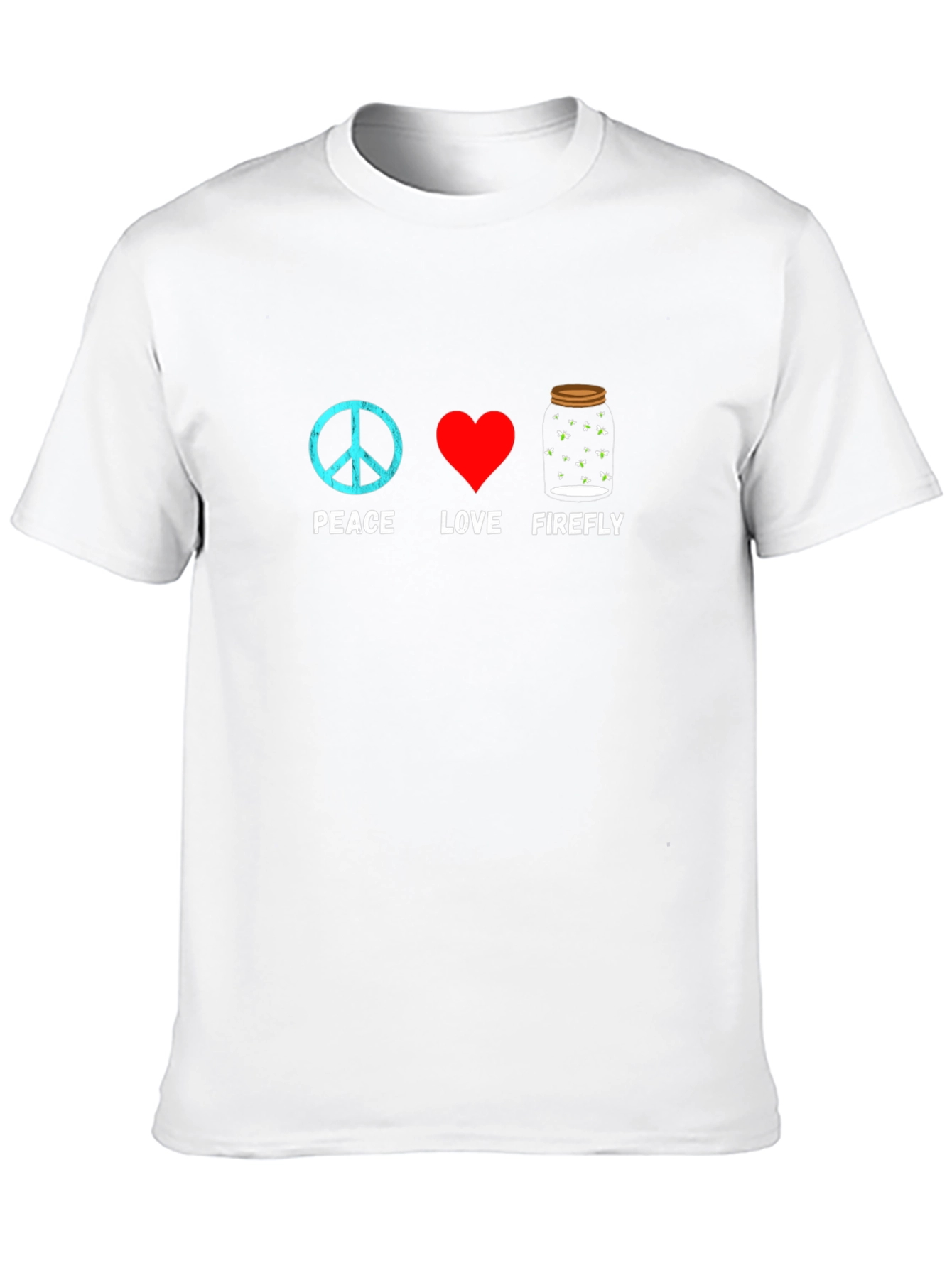 Peace Love Firefly Graphic T-Shirt
