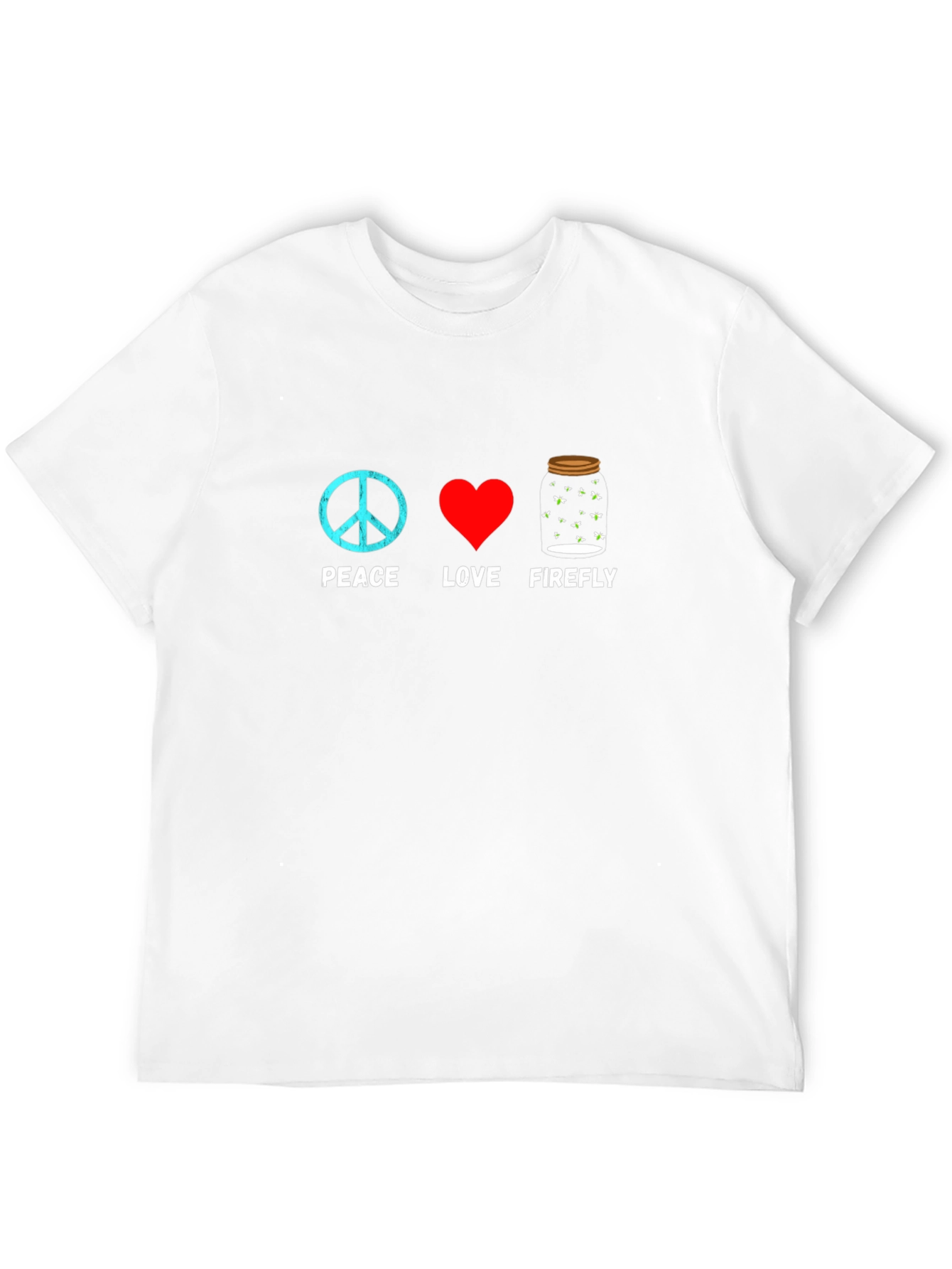 Peace Love Firefly Graphic T-Shirt