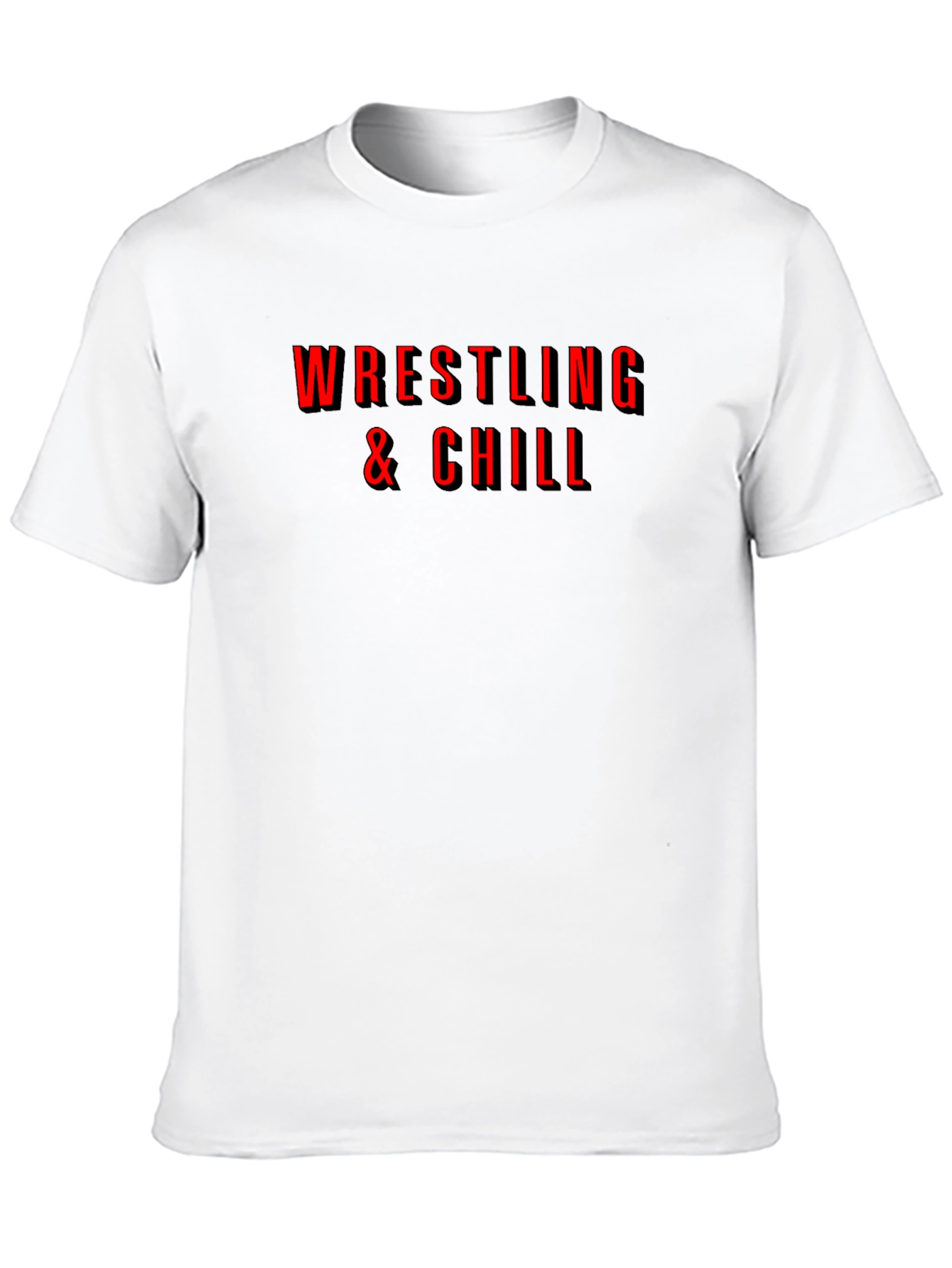 Wrestling & Chill Graphic Tee