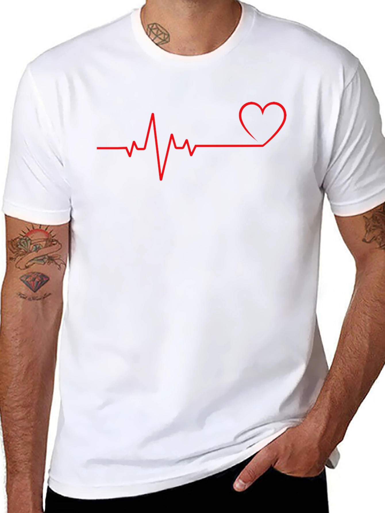 Heartbeat Love Graphic Tee