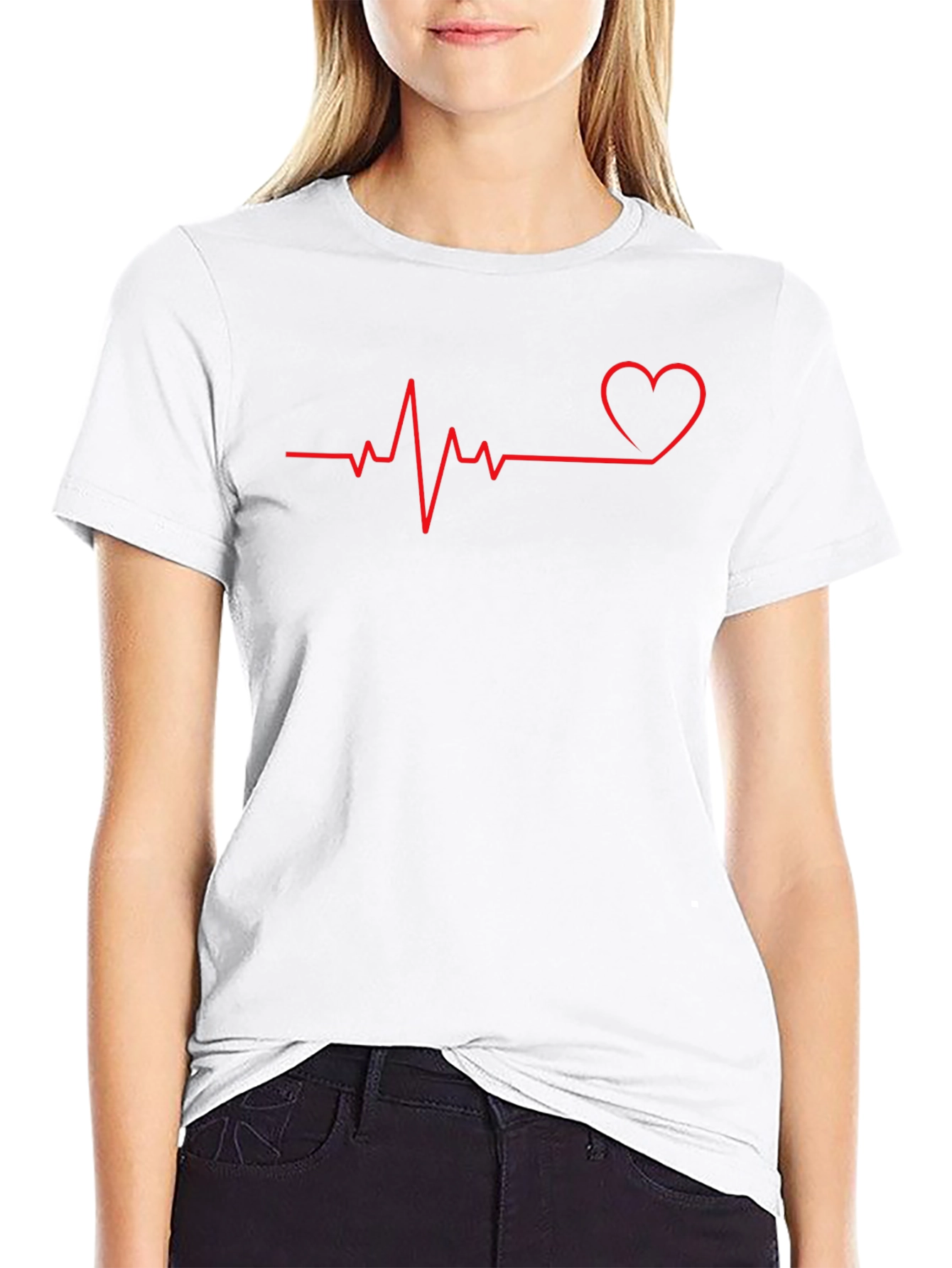 Heartbeat Love Graphic Tee