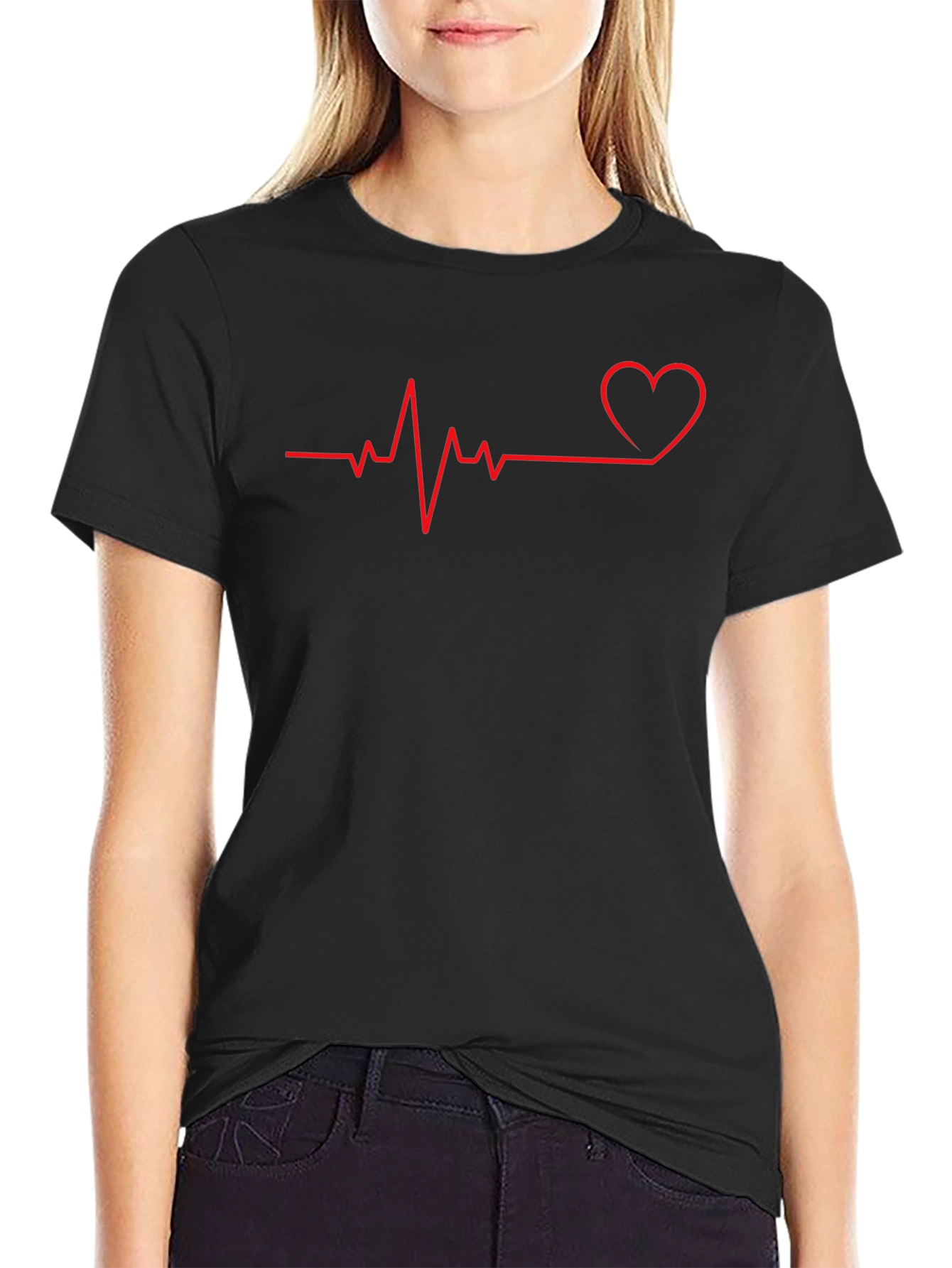 Heartbeat Love Graphic Tee