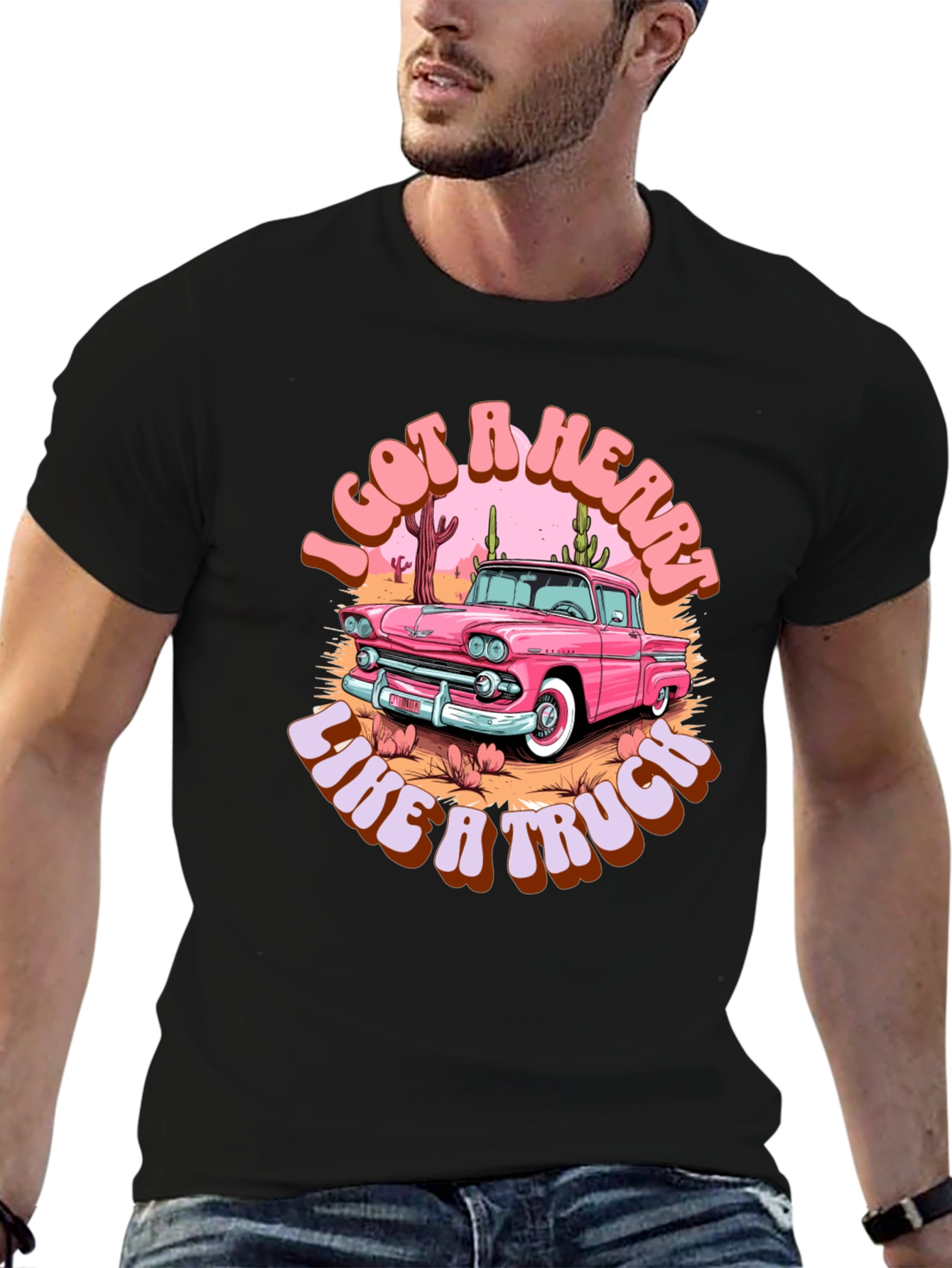 I Got A Heart Like A Truck Graphic Tee