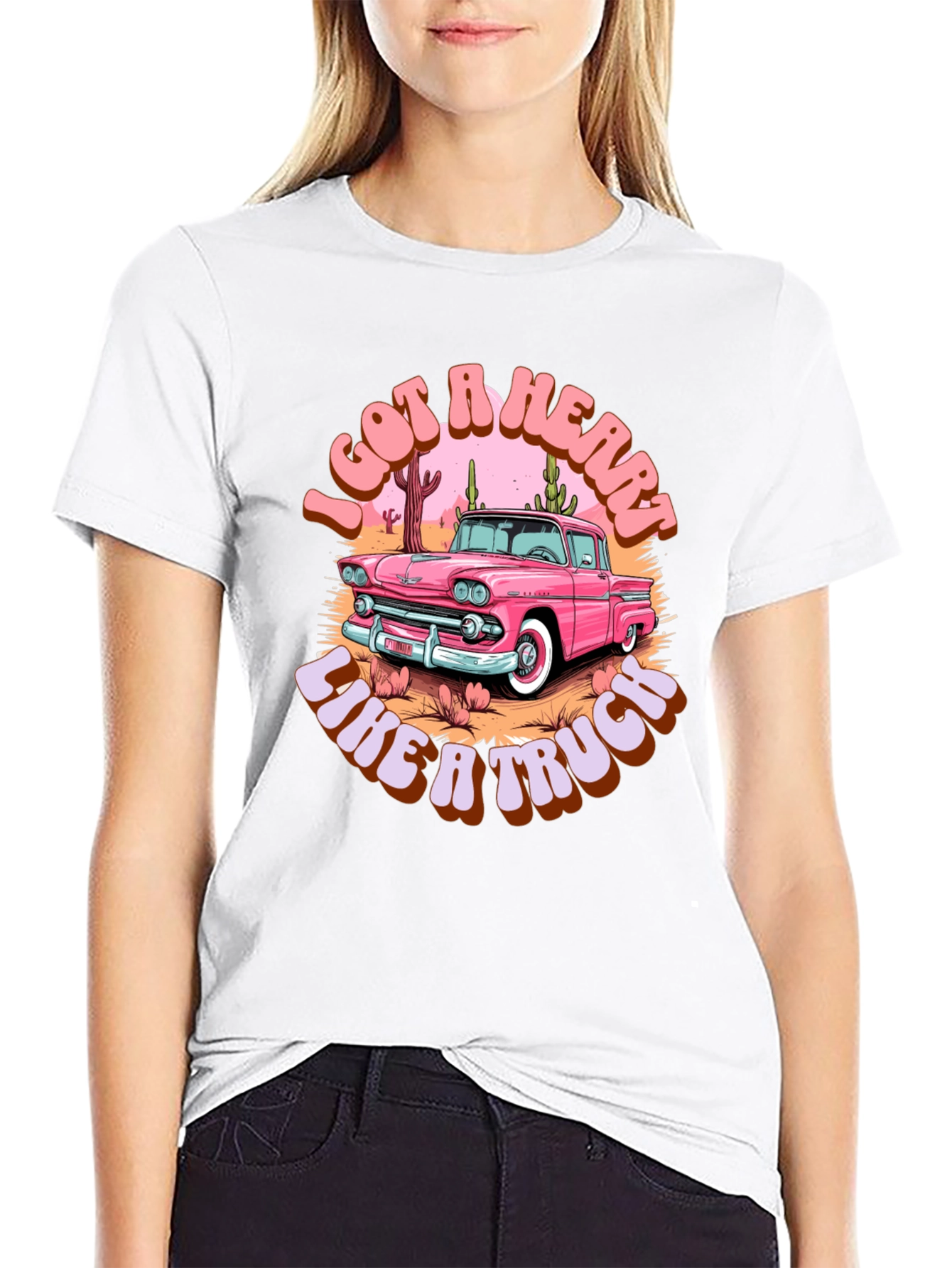 I Got A Heart Like A Truck Graphic Tee