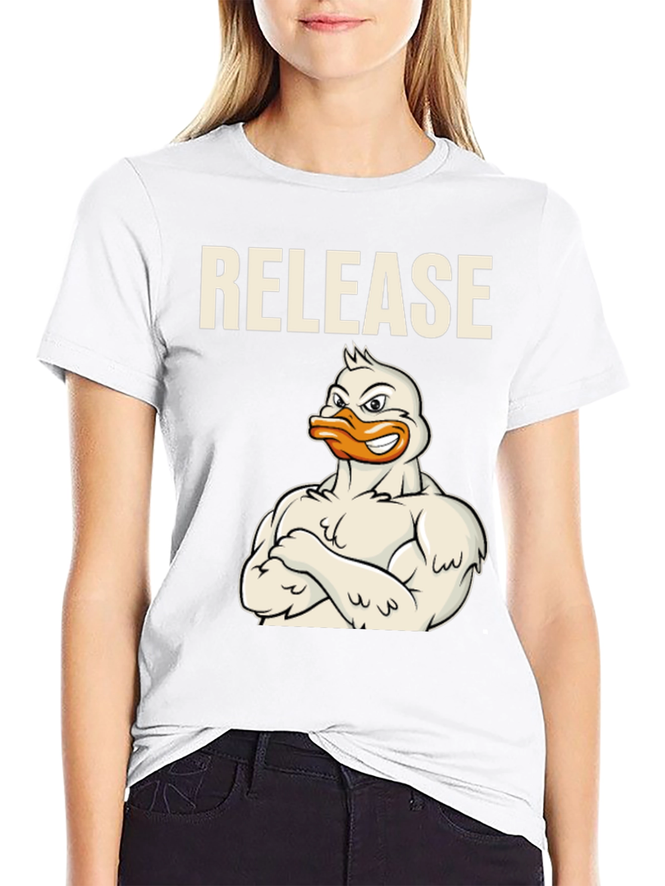 Release Duck T-Shirt - Funny Workout Tee