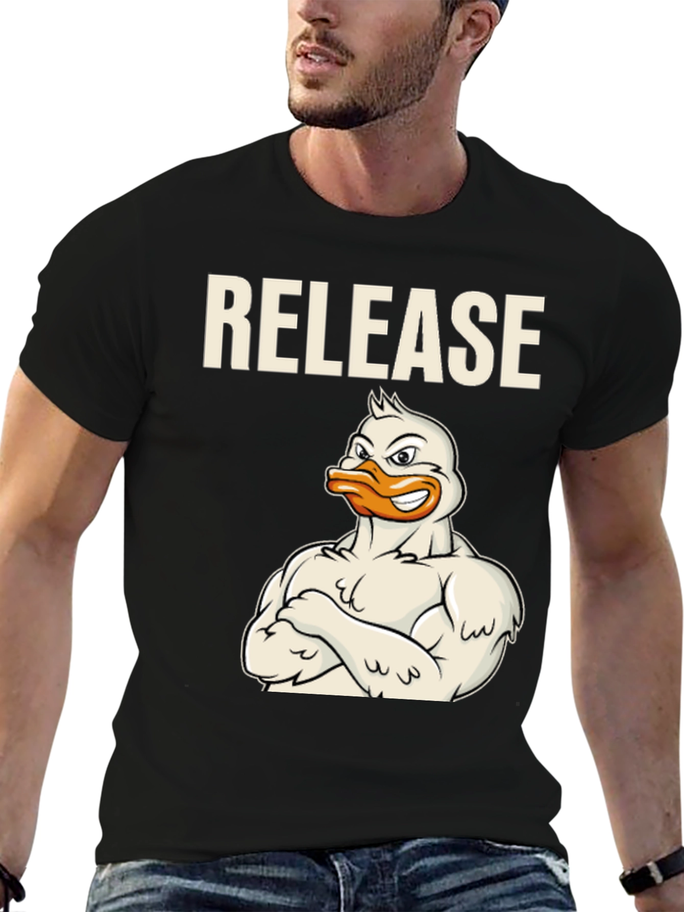 Release Duck T-Shirt - Funny Workout Tee