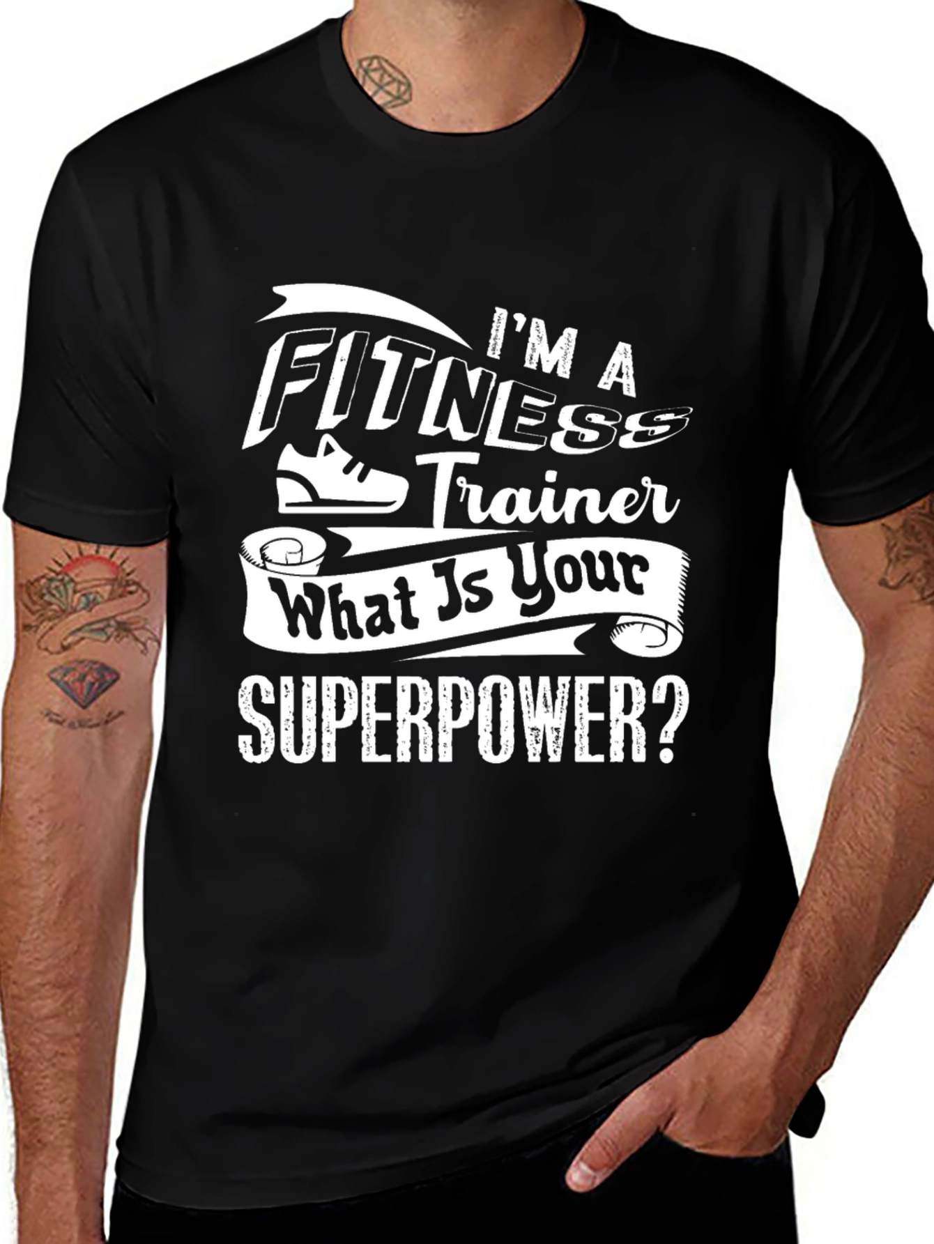 Fitness Trainer Superpower T-Shirt