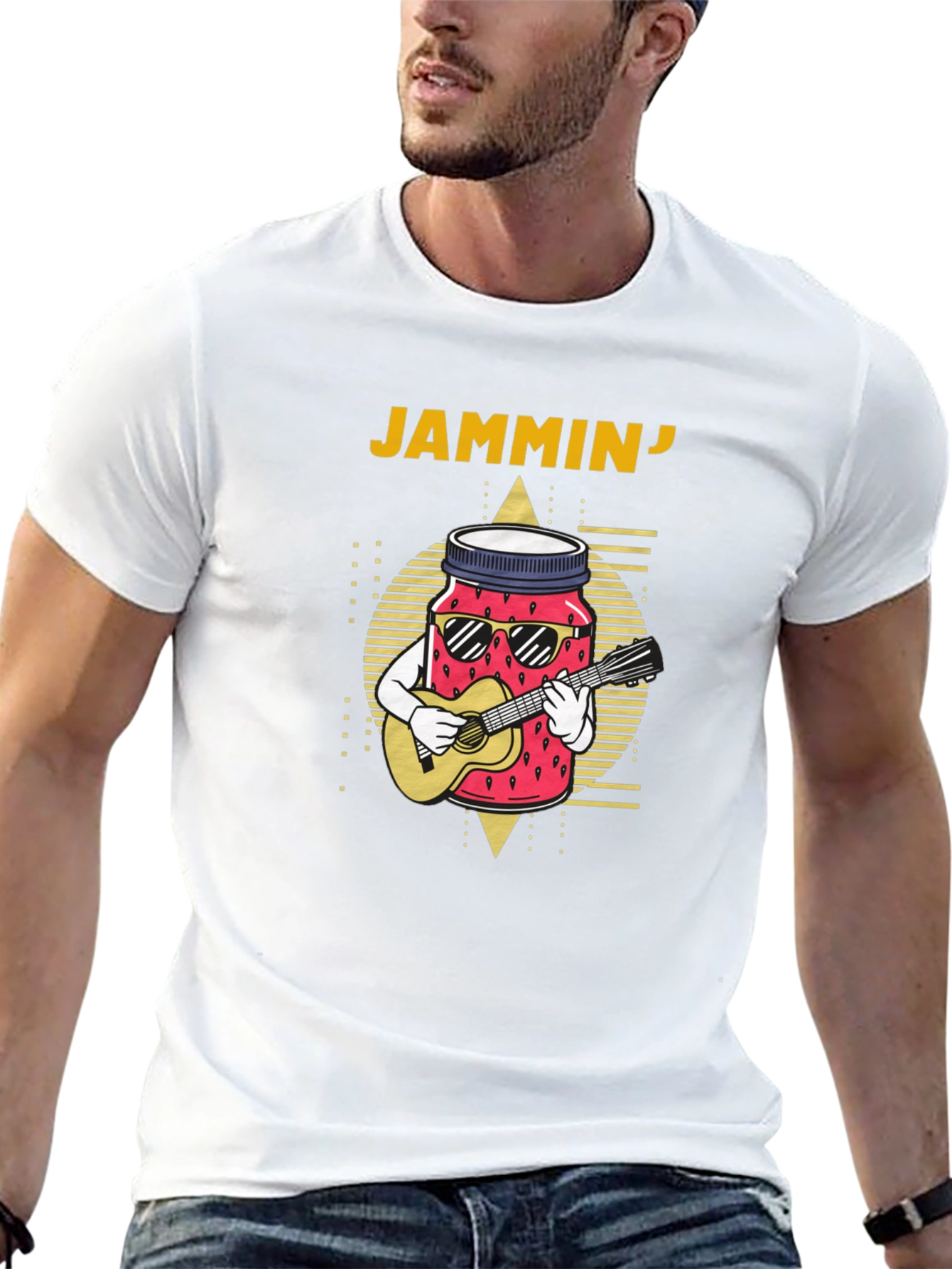 Jammin Graphic Print T-Shirt