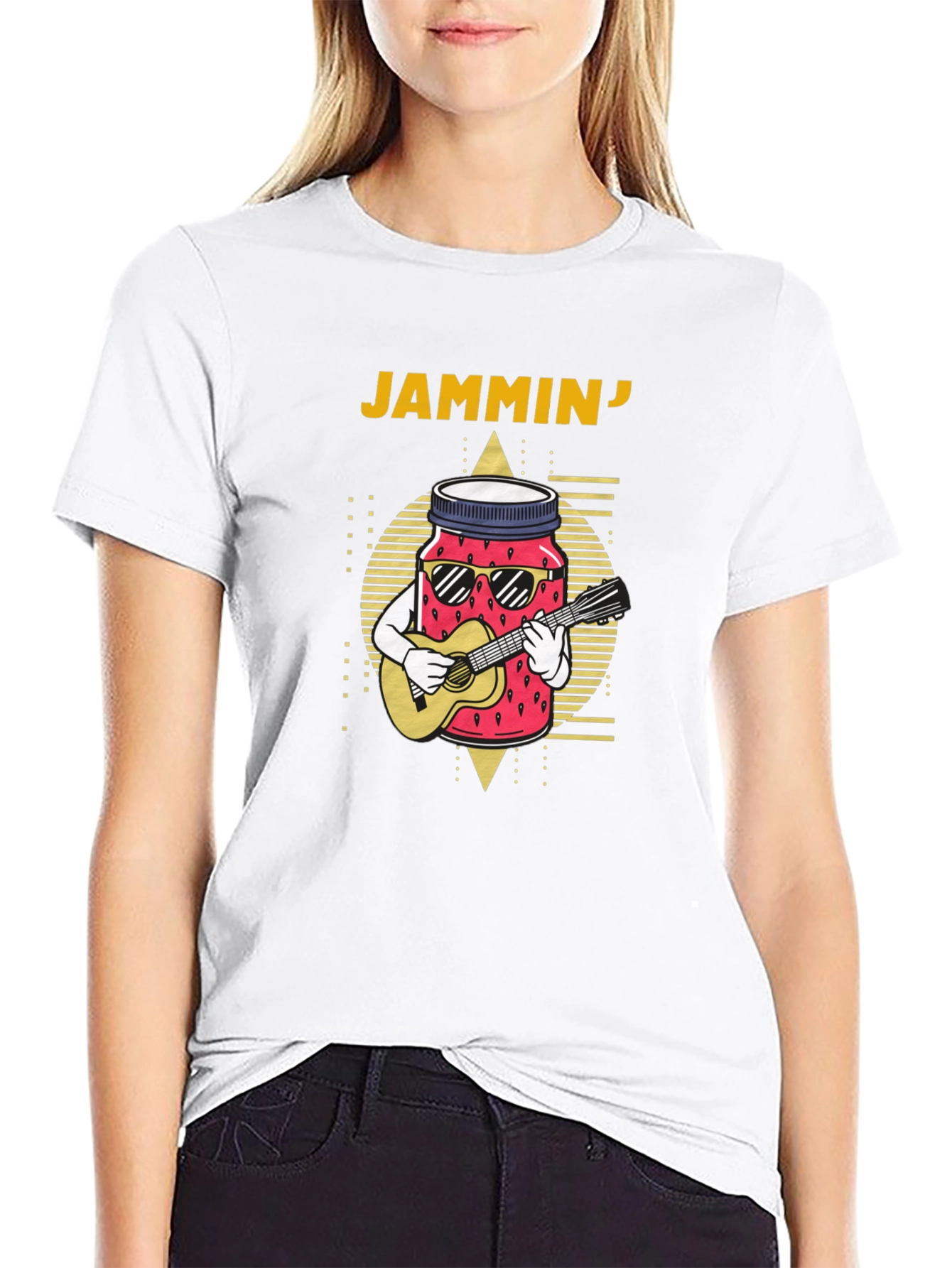 Jammin Graphic Print T-Shirt