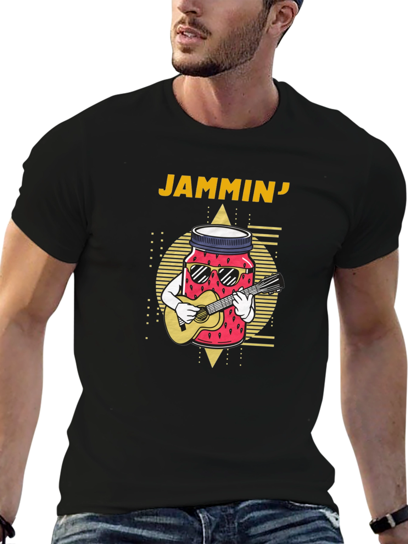 Jammin Graphic Print T-Shirt