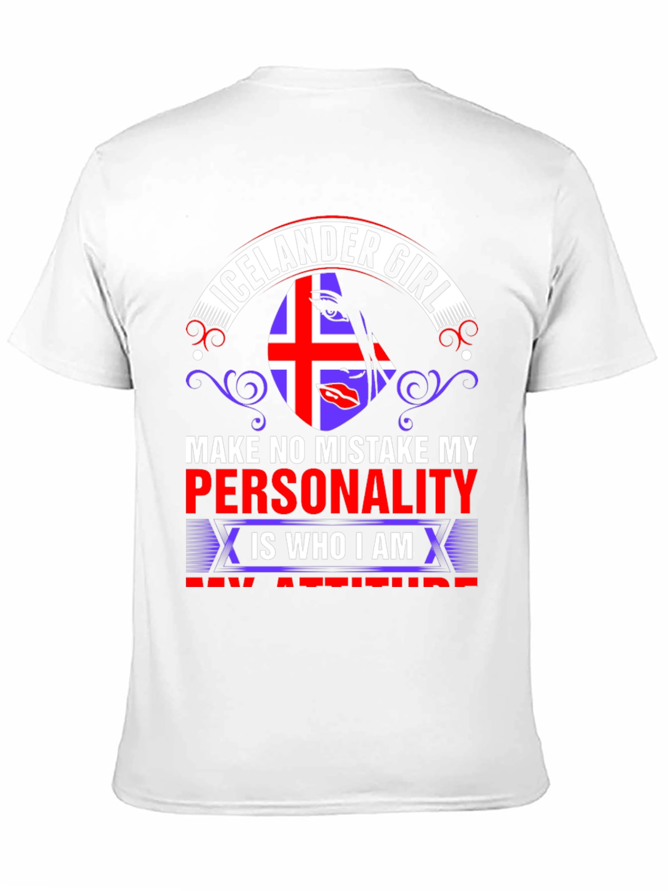 Icelander Girl Personality T-Shirt