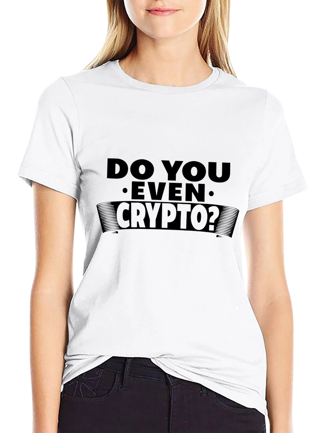 Do You Even Crypto? Black T-Shirt