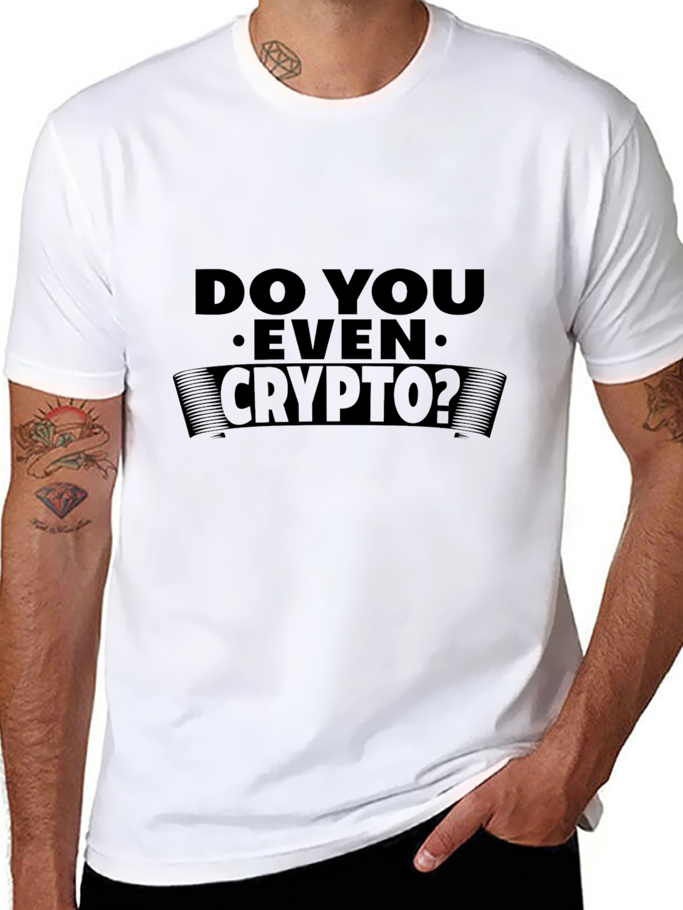 Do You Even Crypto? Black T-Shirt
