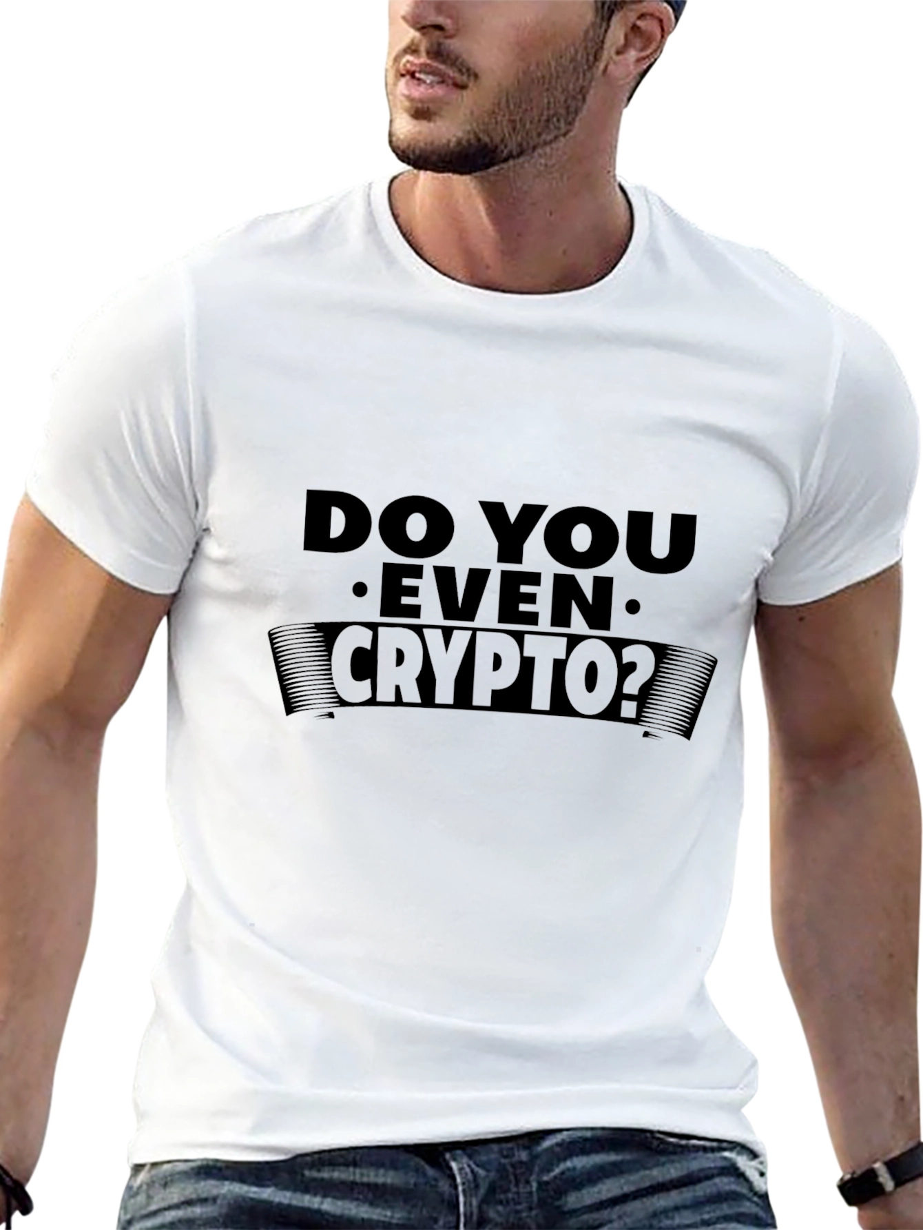 Do You Even Crypto? Black T-Shirt
