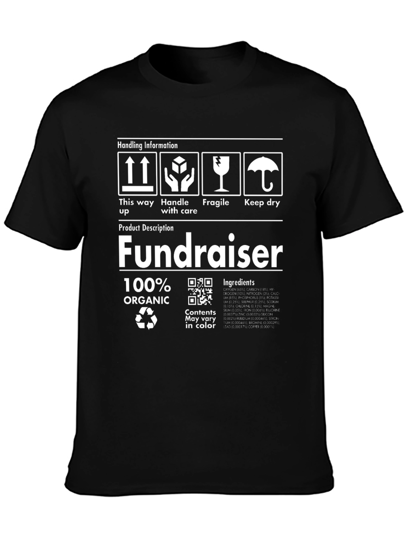 Fundraiser Organic Cotton T-Shirt
