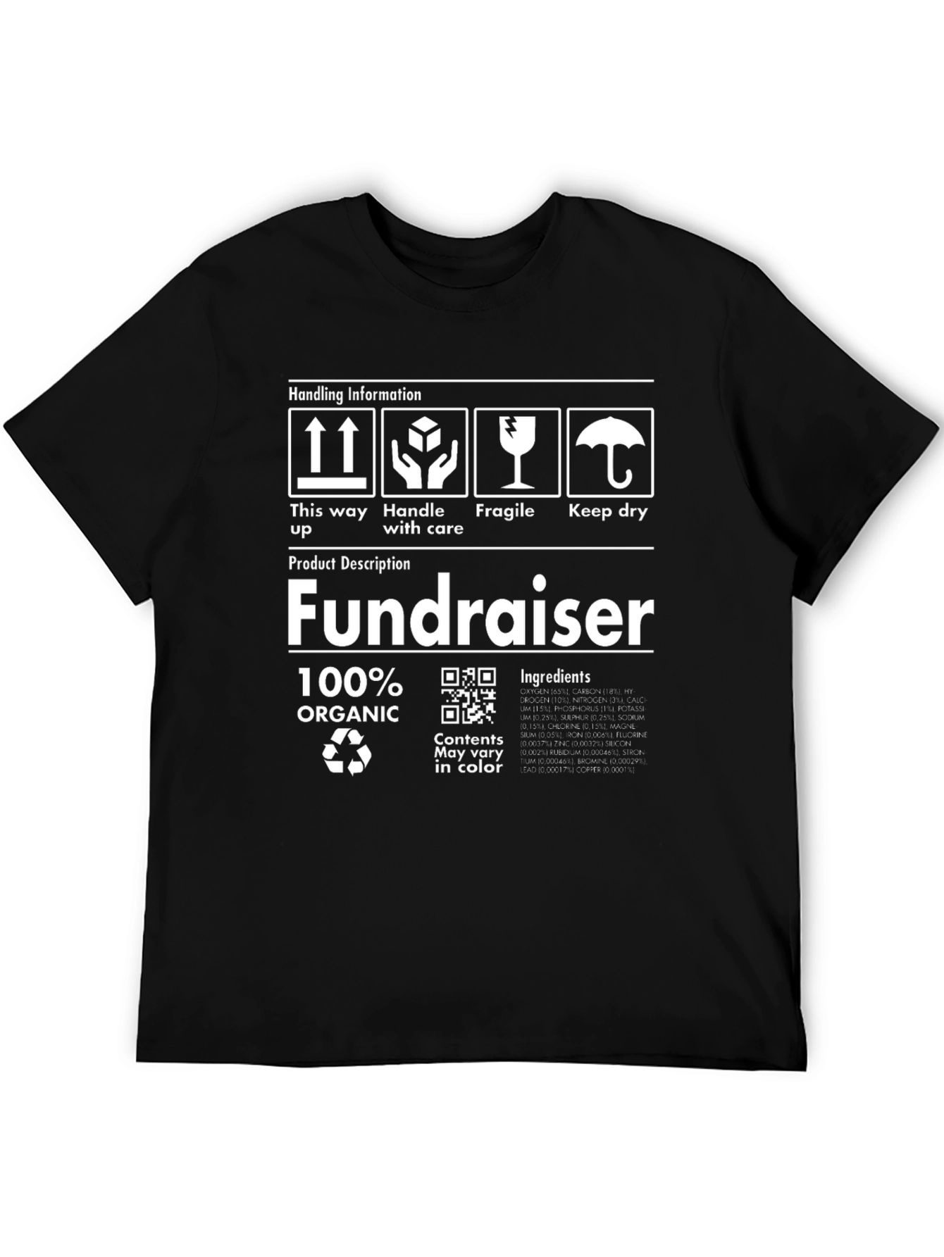 Fundraiser Organic Cotton T-Shirt