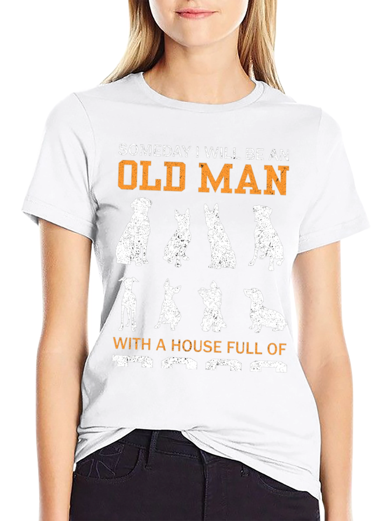 Funny Dog Lover T-Shirt - Someday Old Man Design