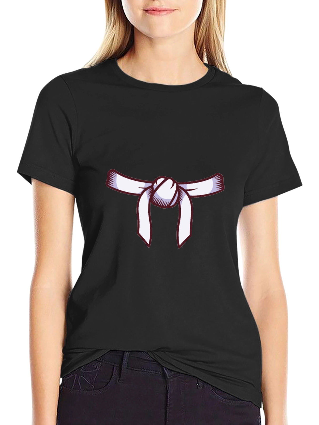 Karate Belt Graphic Tee - Martial Arts Style
