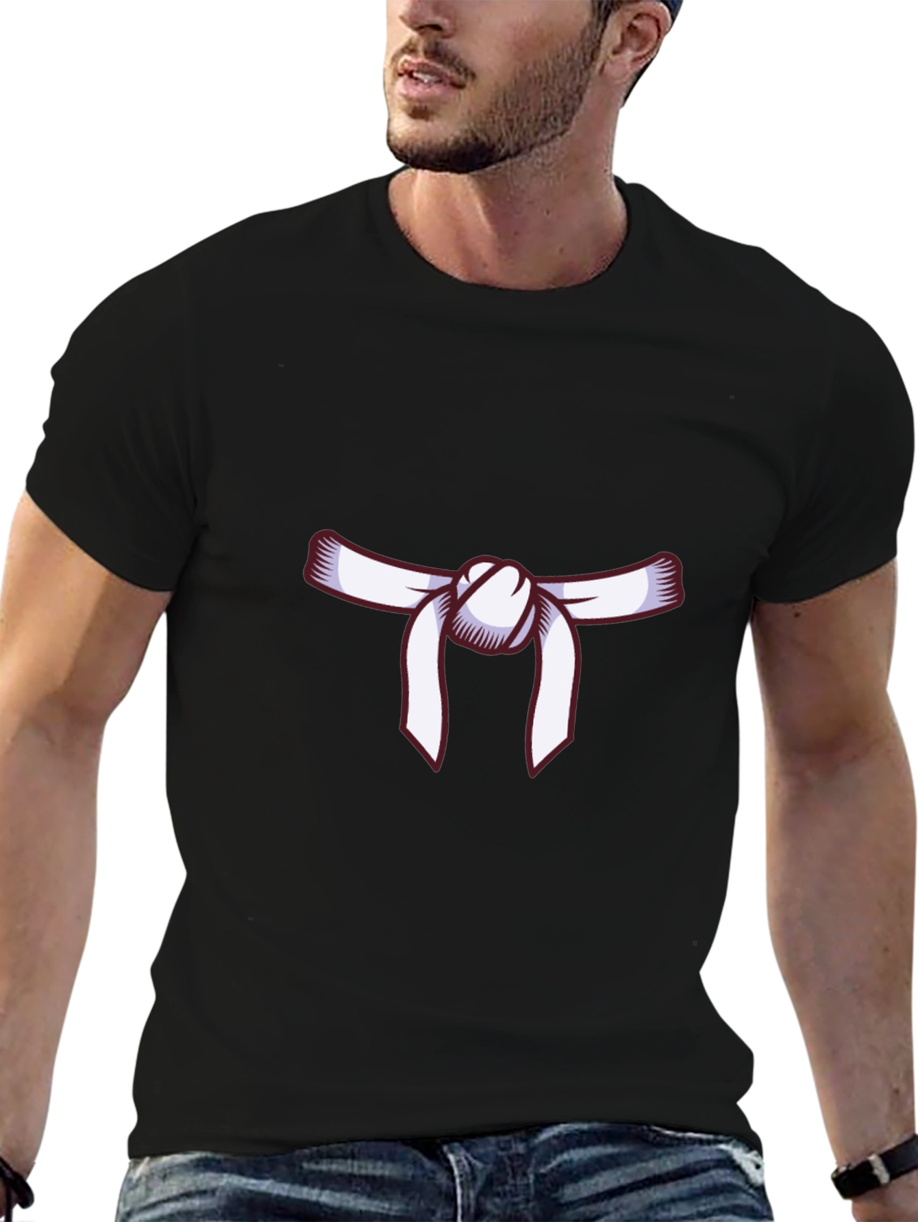 Karate Belt Graphic Tee - Martial Arts Style