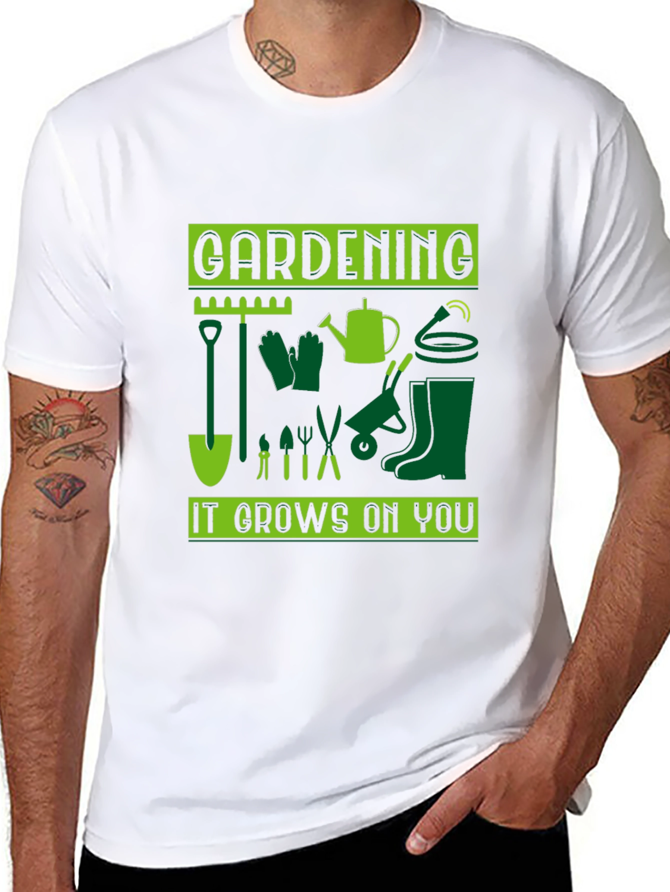 Gardening It Grows On You T-Shirt