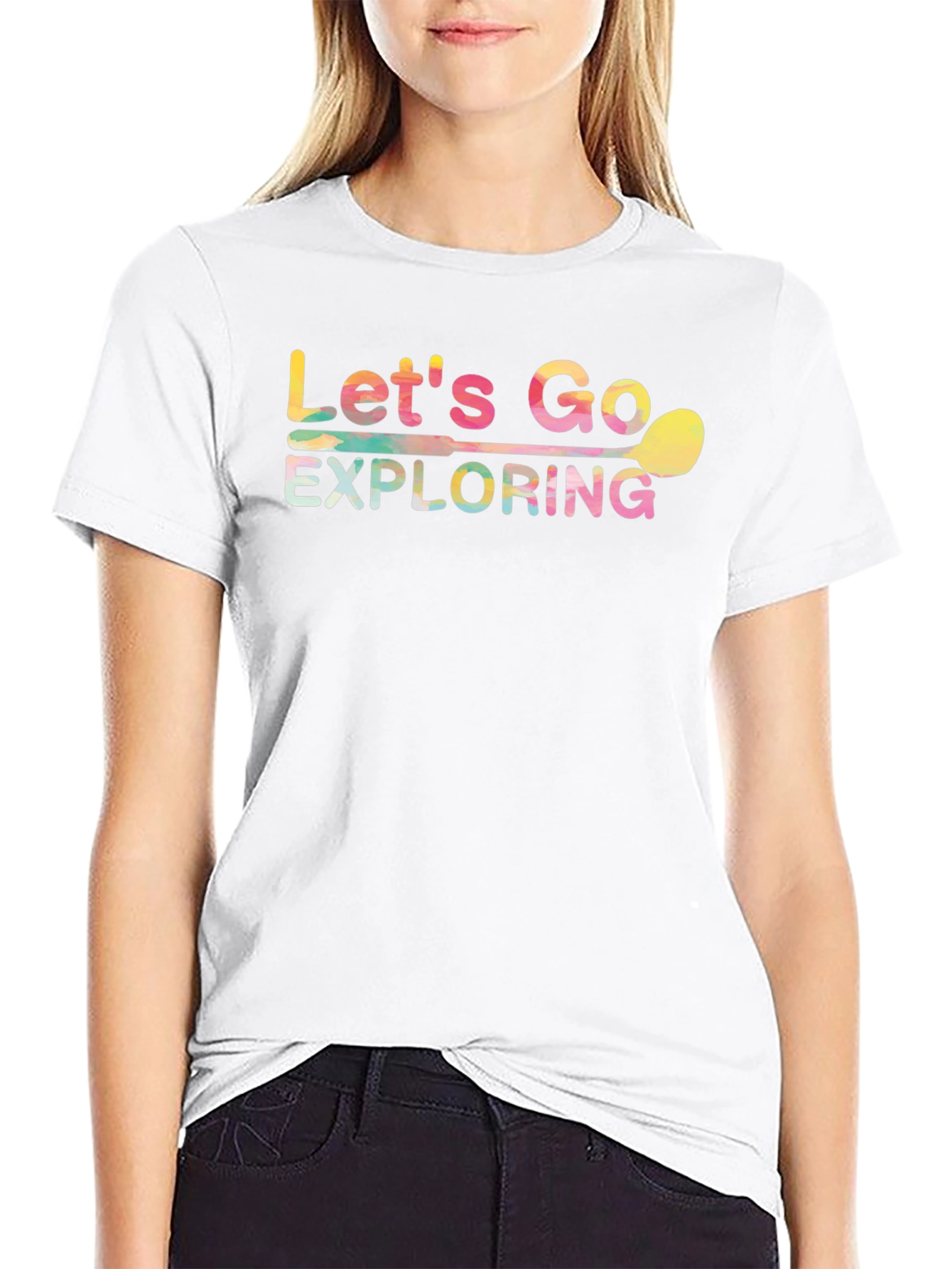 Lets Go Exploring Graphic Tee