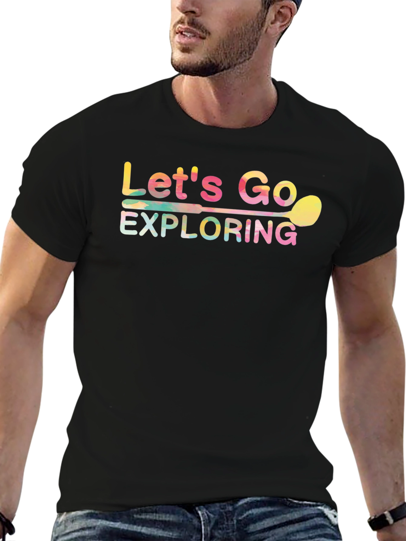 Lets Go Exploring Graphic Tee