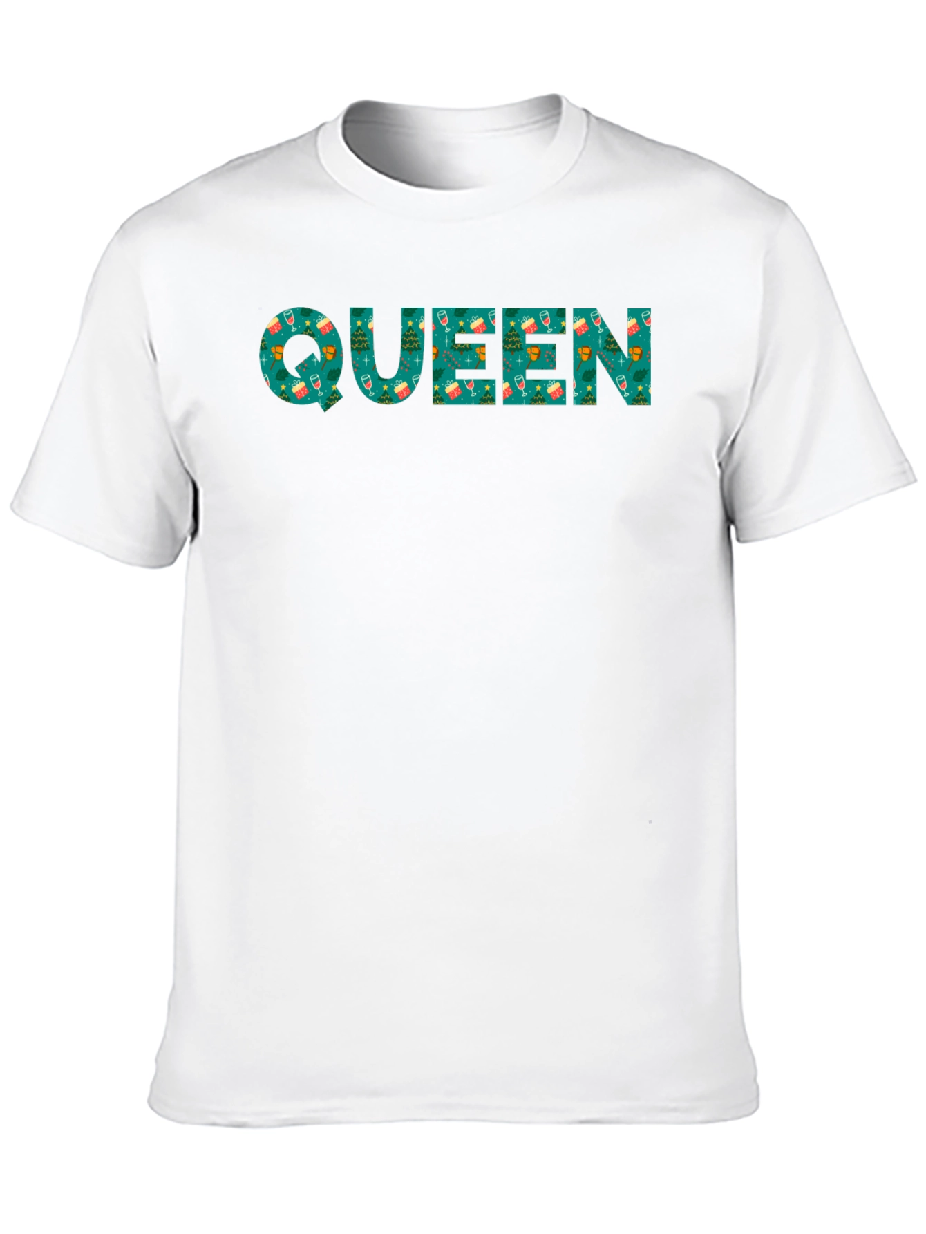 Festive Queen Christmas T-Shirt - Holiday Apparel