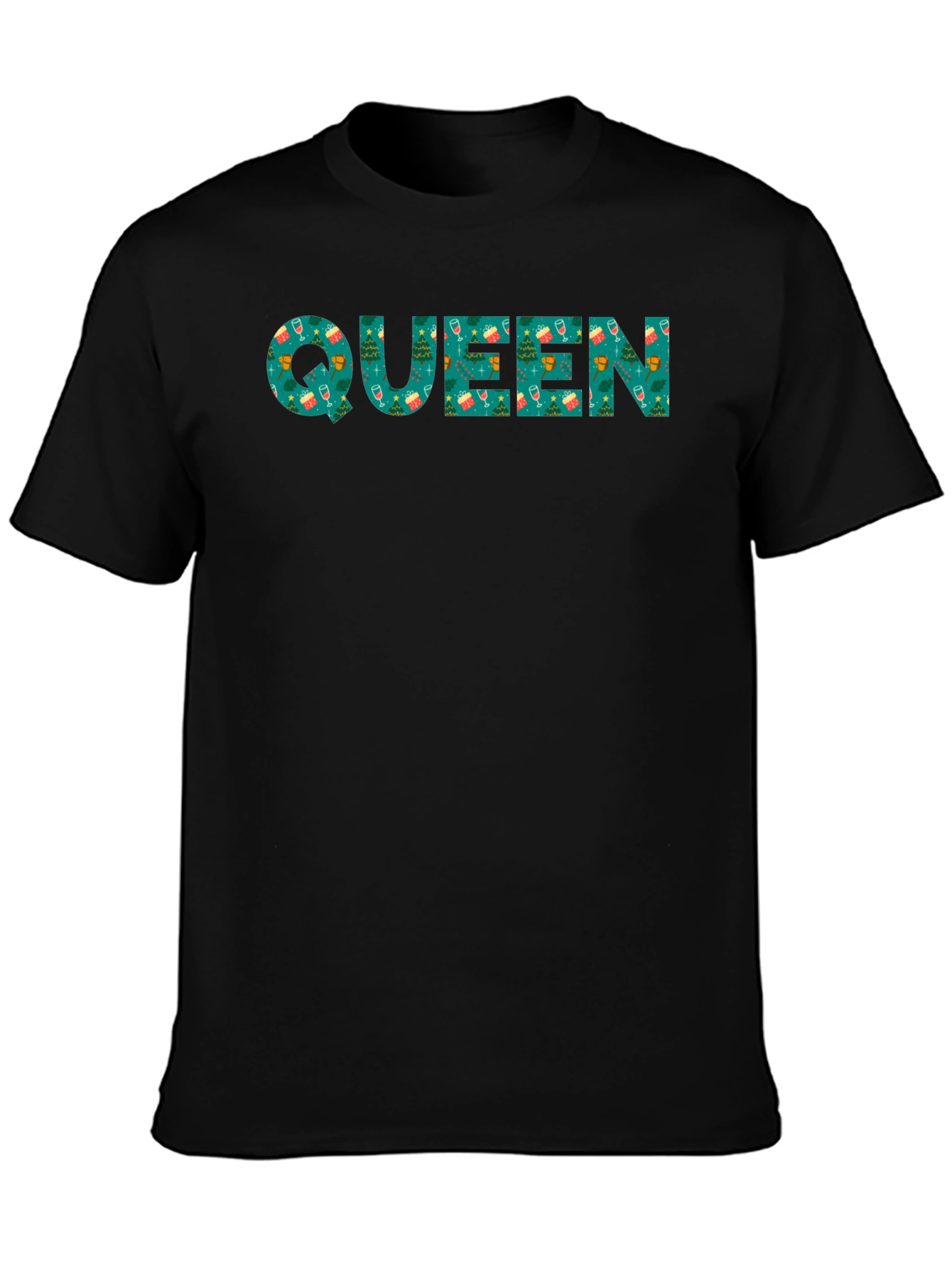 Festive Queen Christmas T-Shirt - Holiday Apparel