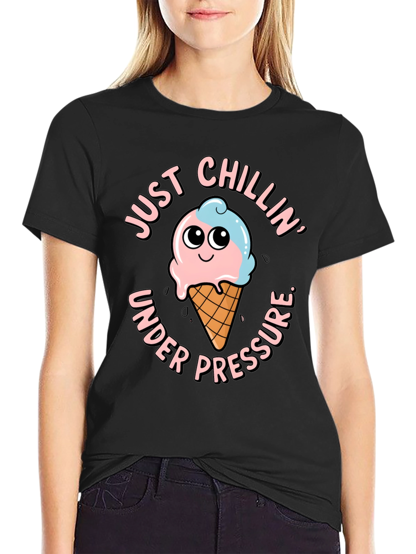 Just Chillin Under Pressure Graphic T-Shirt