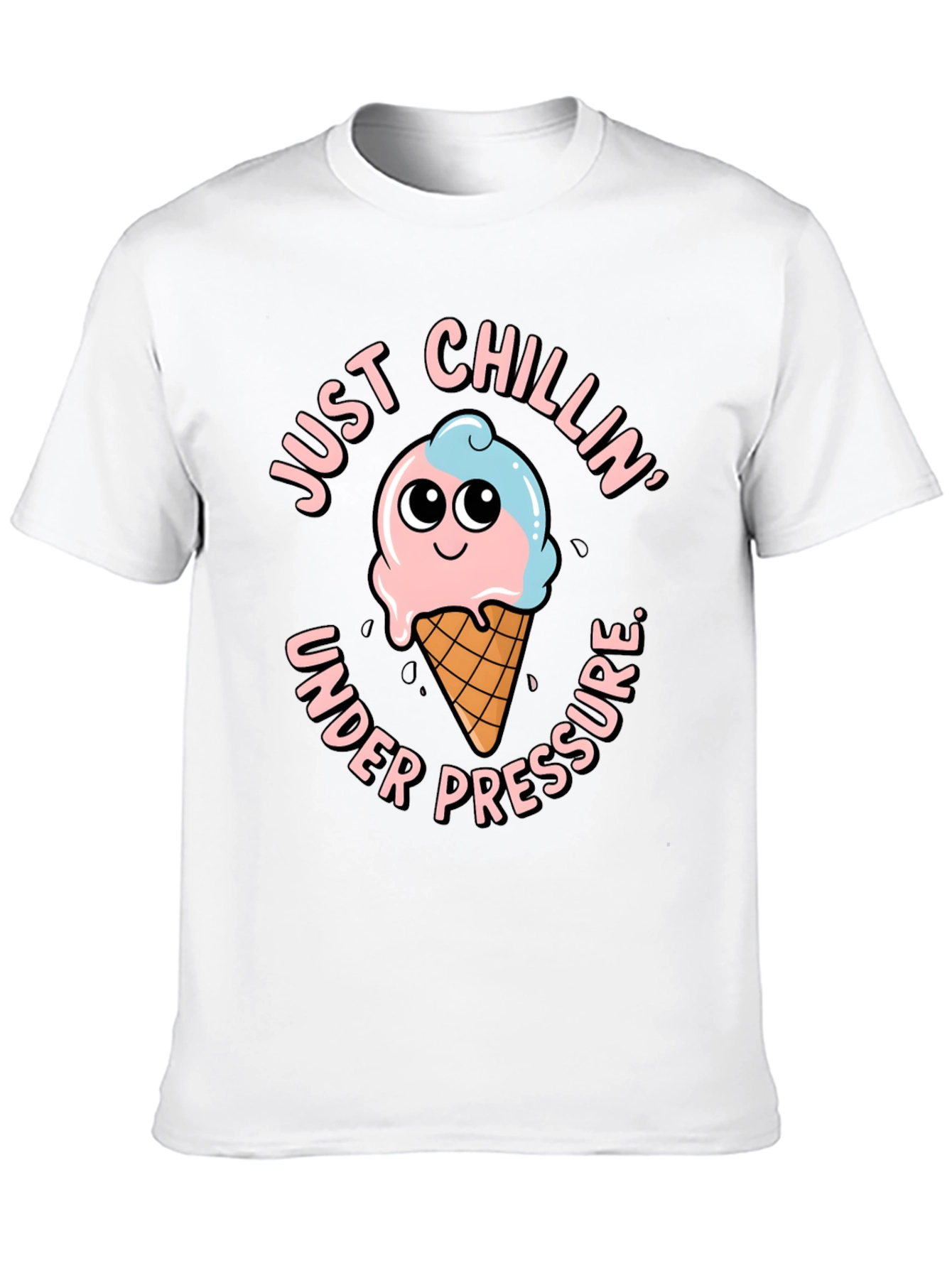 Just Chillin Under Pressure Graphic T-Shirt