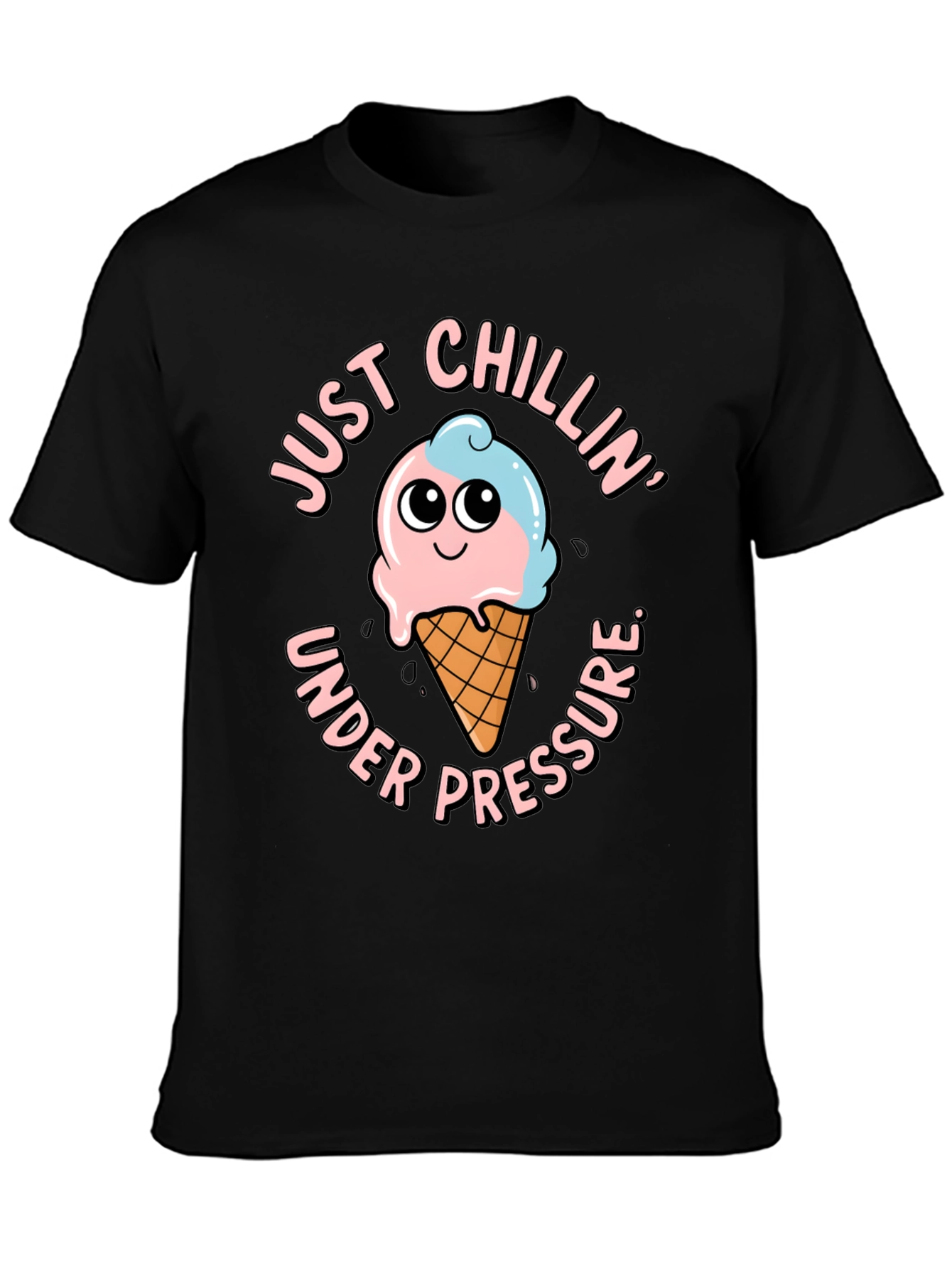 Just Chillin Under Pressure Graphic T-Shirt