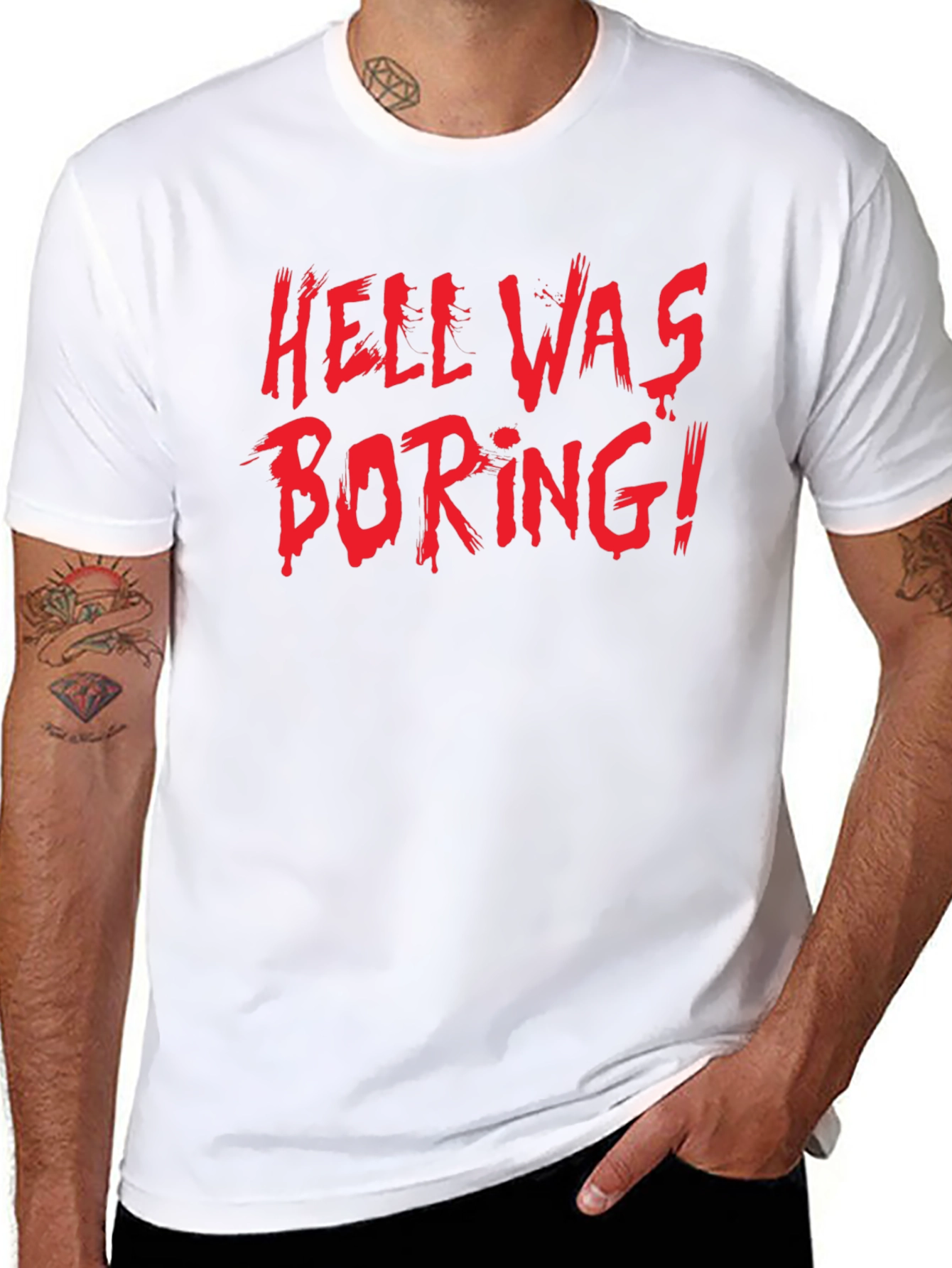 Hell Was Boring! Graphic T-Shirt