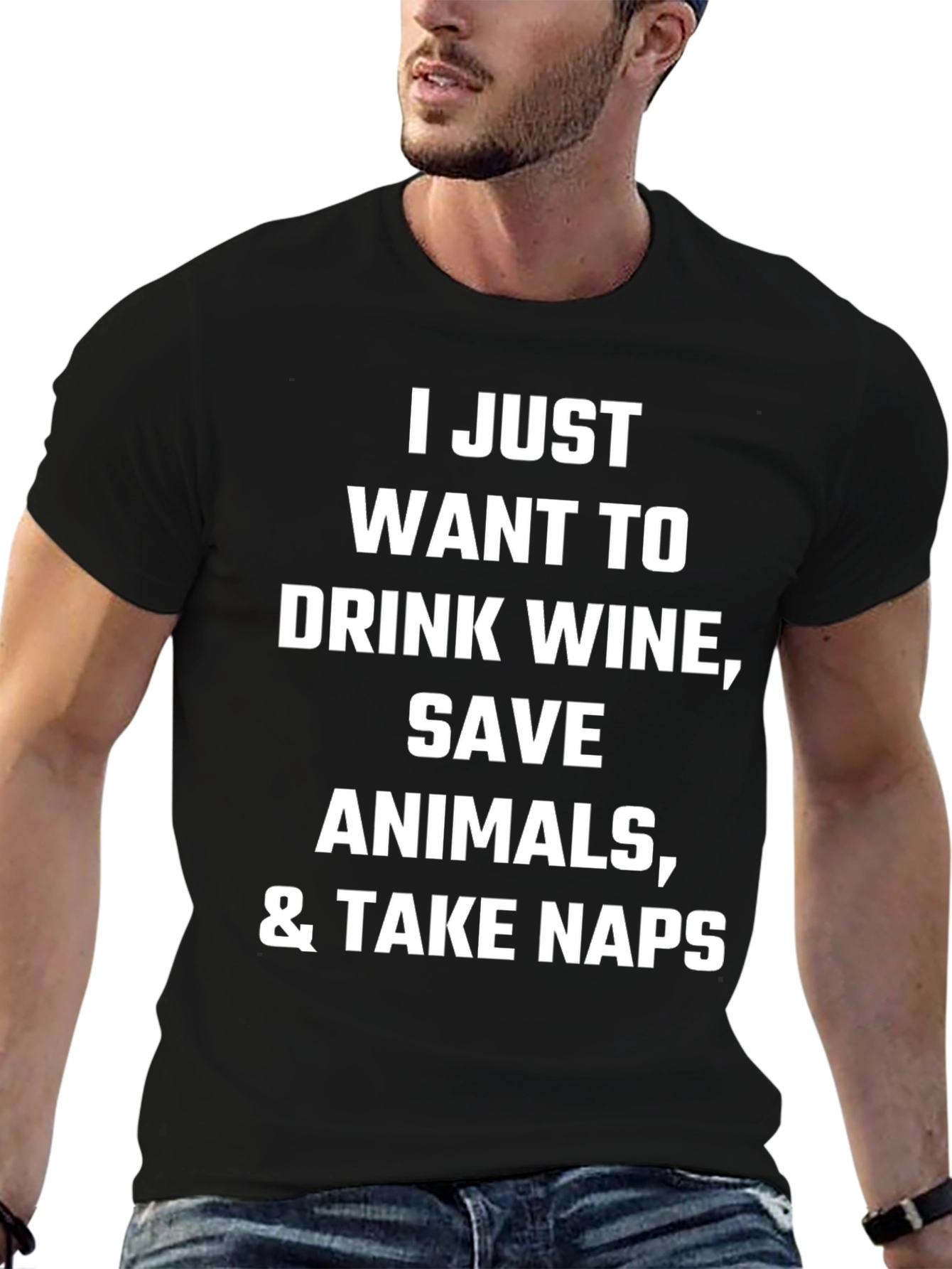 Wine Animals & Naps Graphic Tee - Unisex