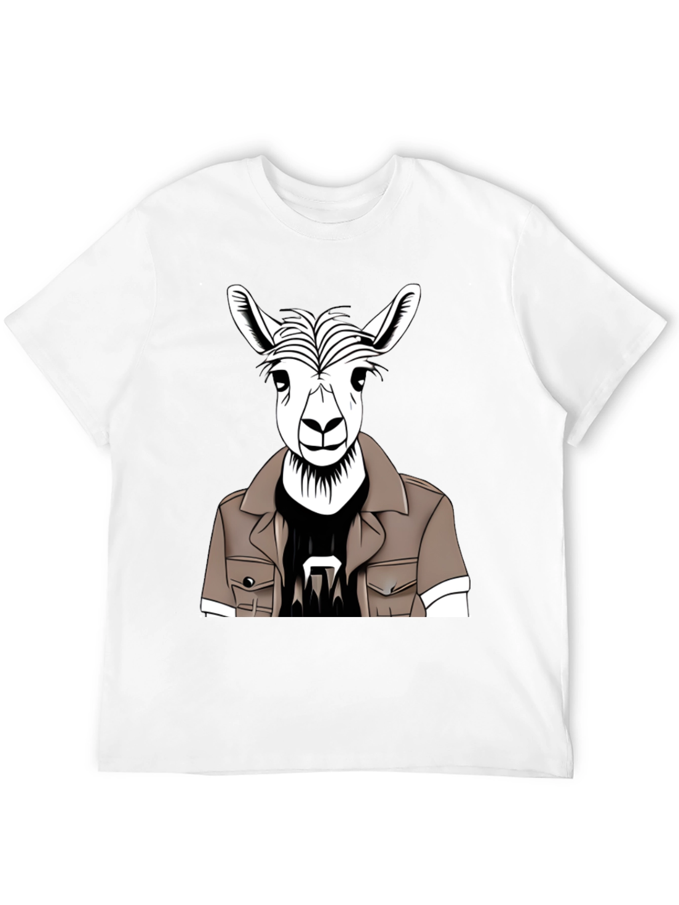 Cool Llama Graphic T-Shirt