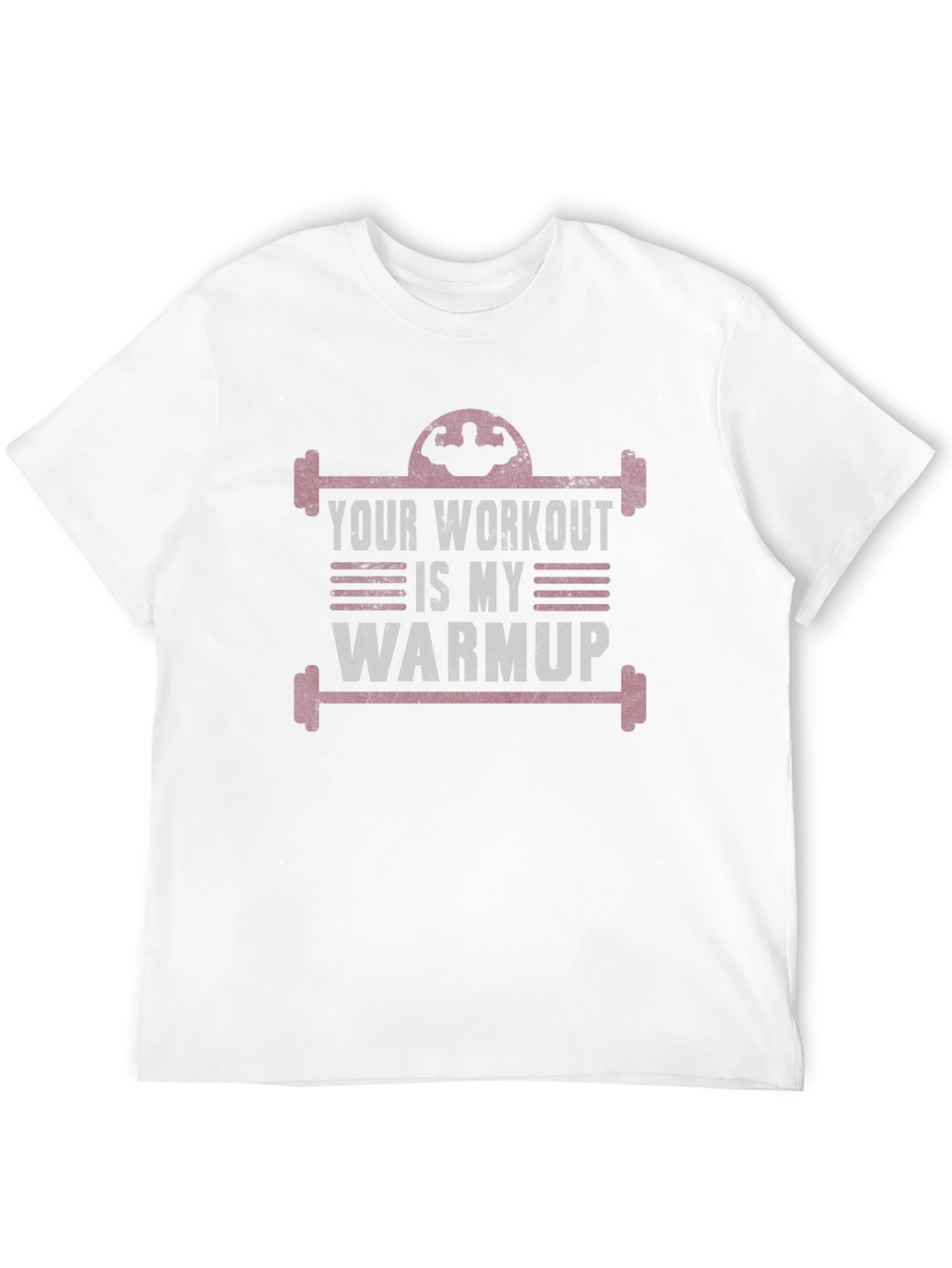 Workout Warmup Graphic T-Shirt - Gym Motivation