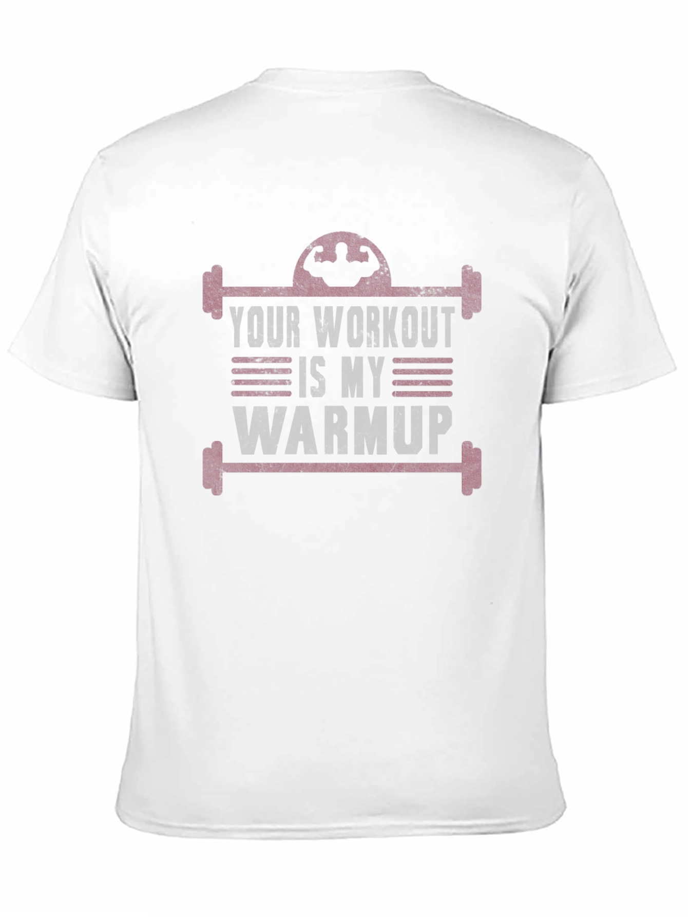 Workout Warmup Graphic T-Shirt - Gym Motivation